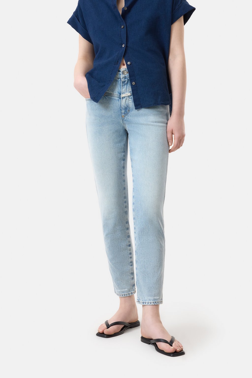 Relaxed Jeans - Pedal Pusher