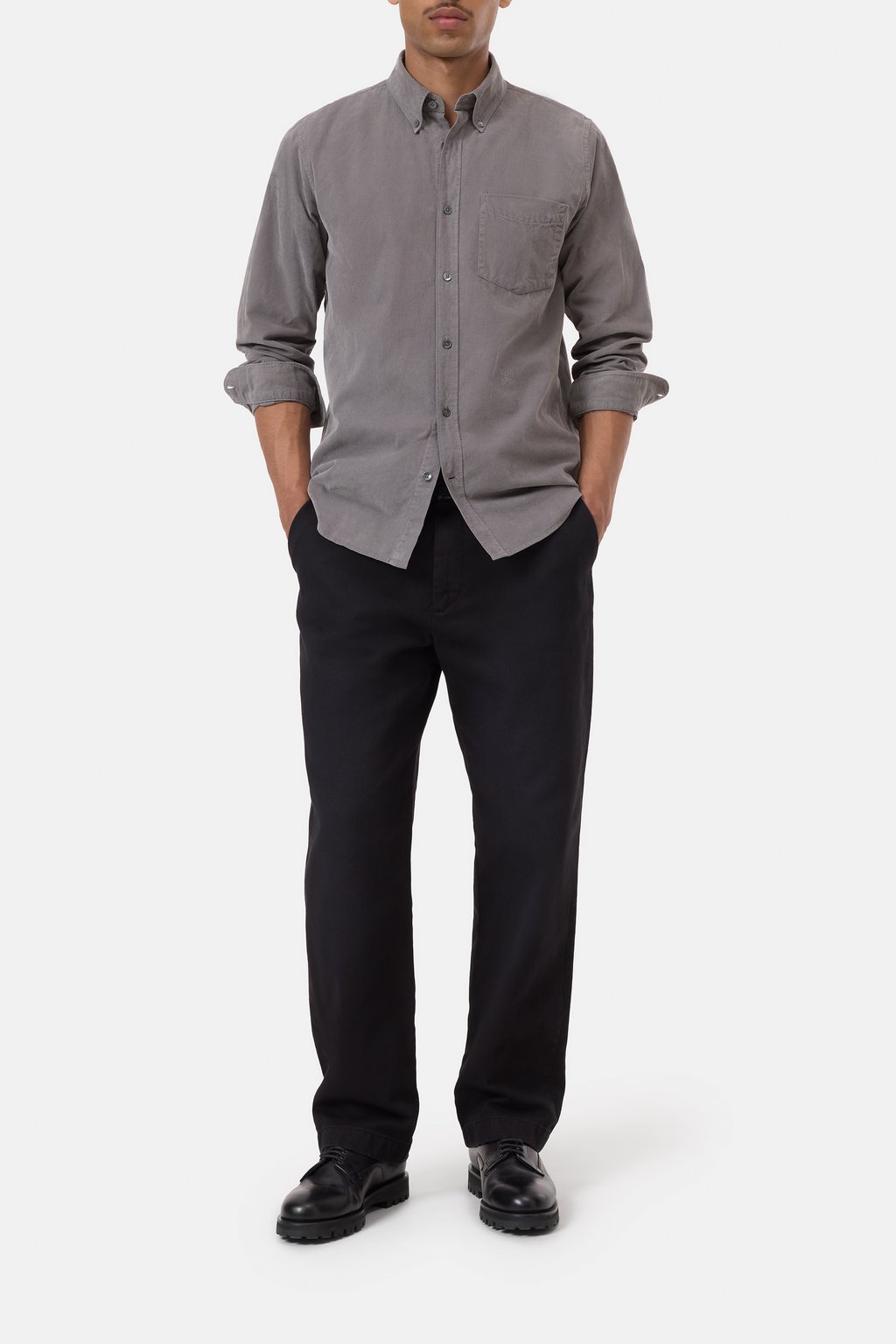 Button-down-Hemd aus Cord