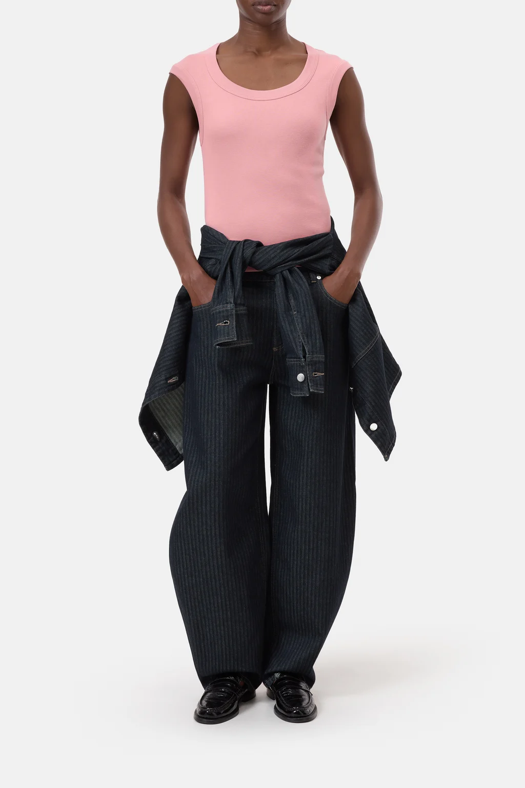 T-Shirt aus Baumwoll-Mix