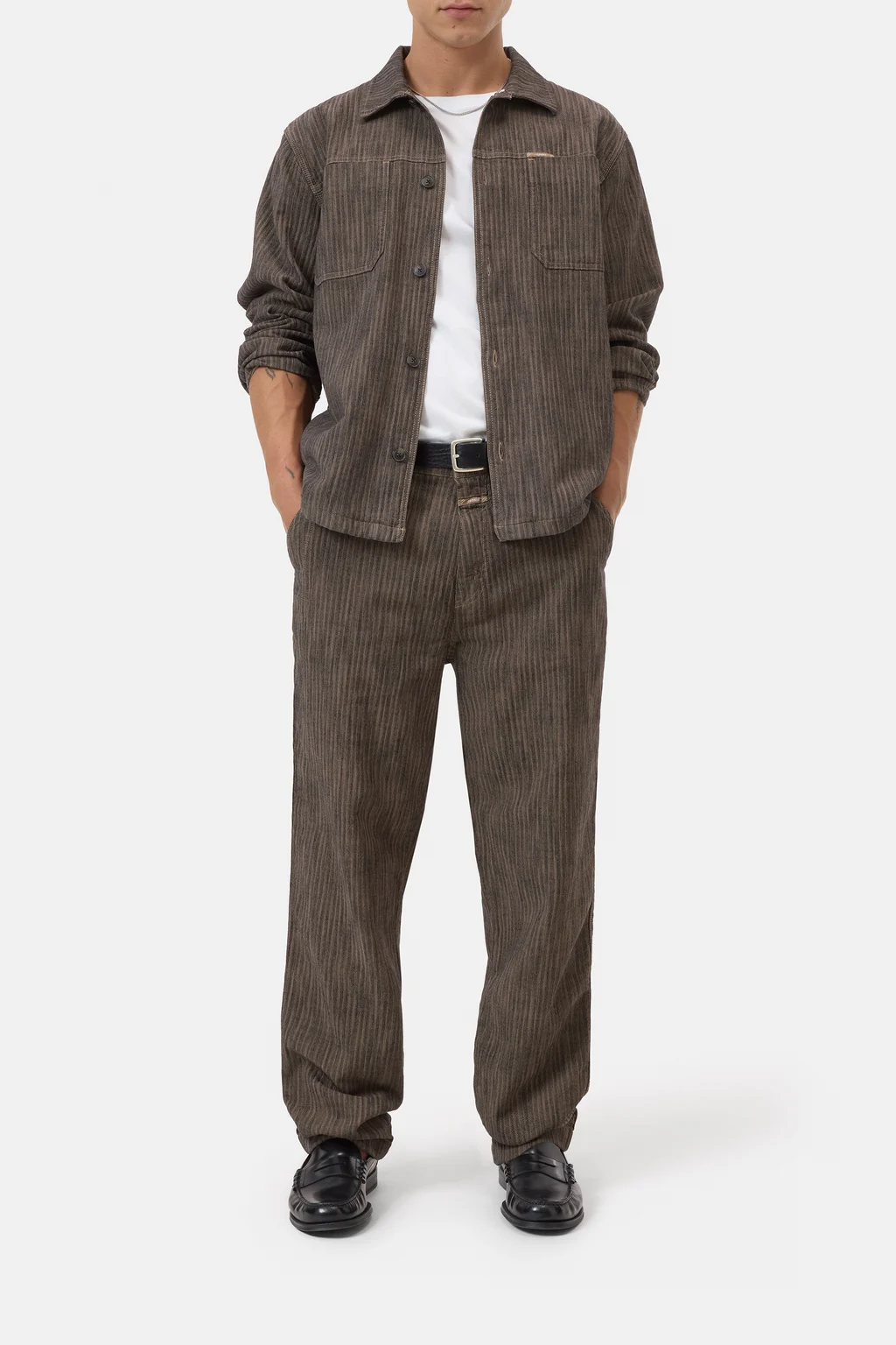 Worker-Hemd aus Baumwolle