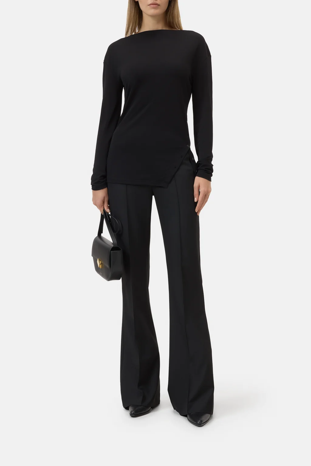 Longsleeve mit Schlitz-Detail