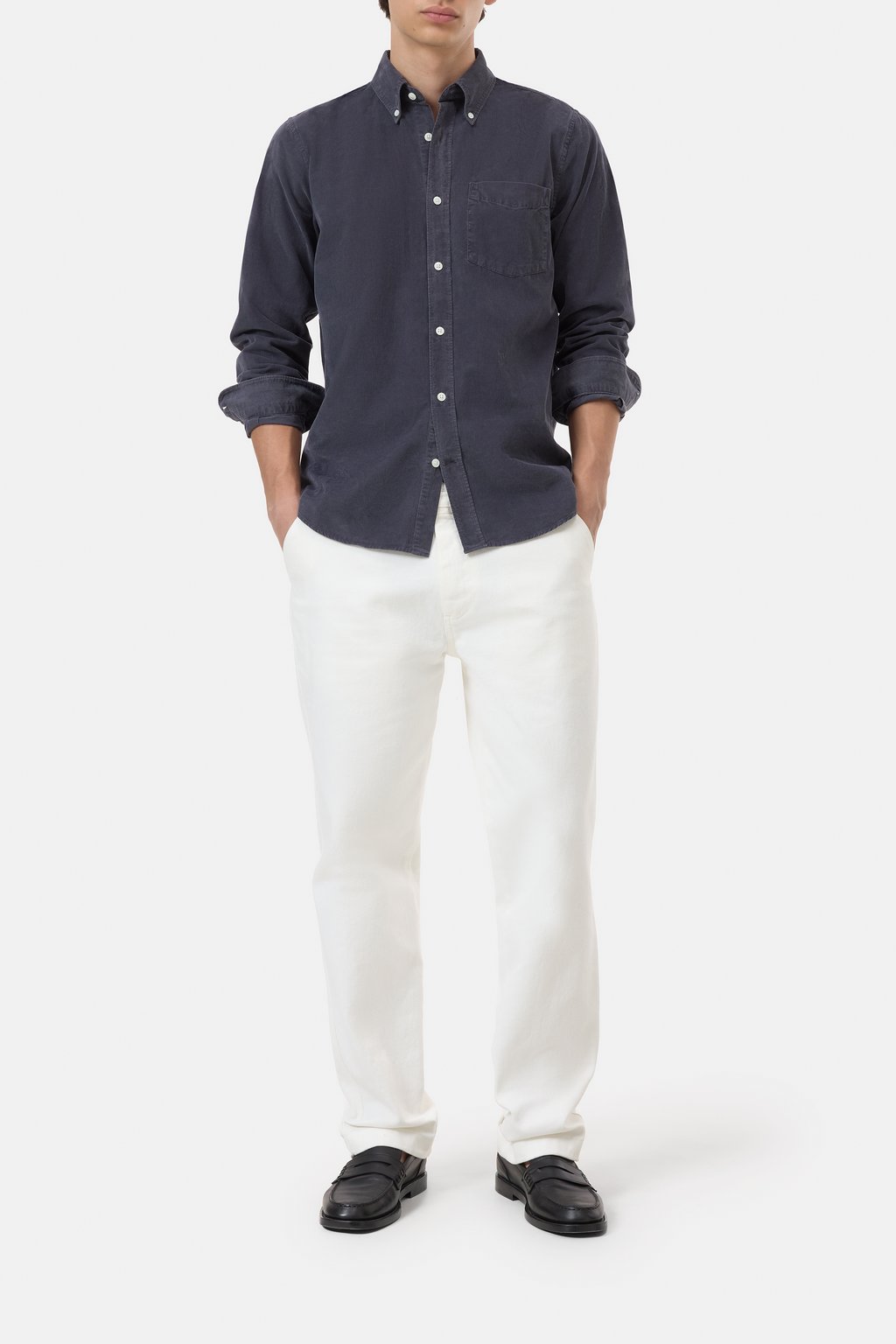 Button-down-Hemd aus Cord