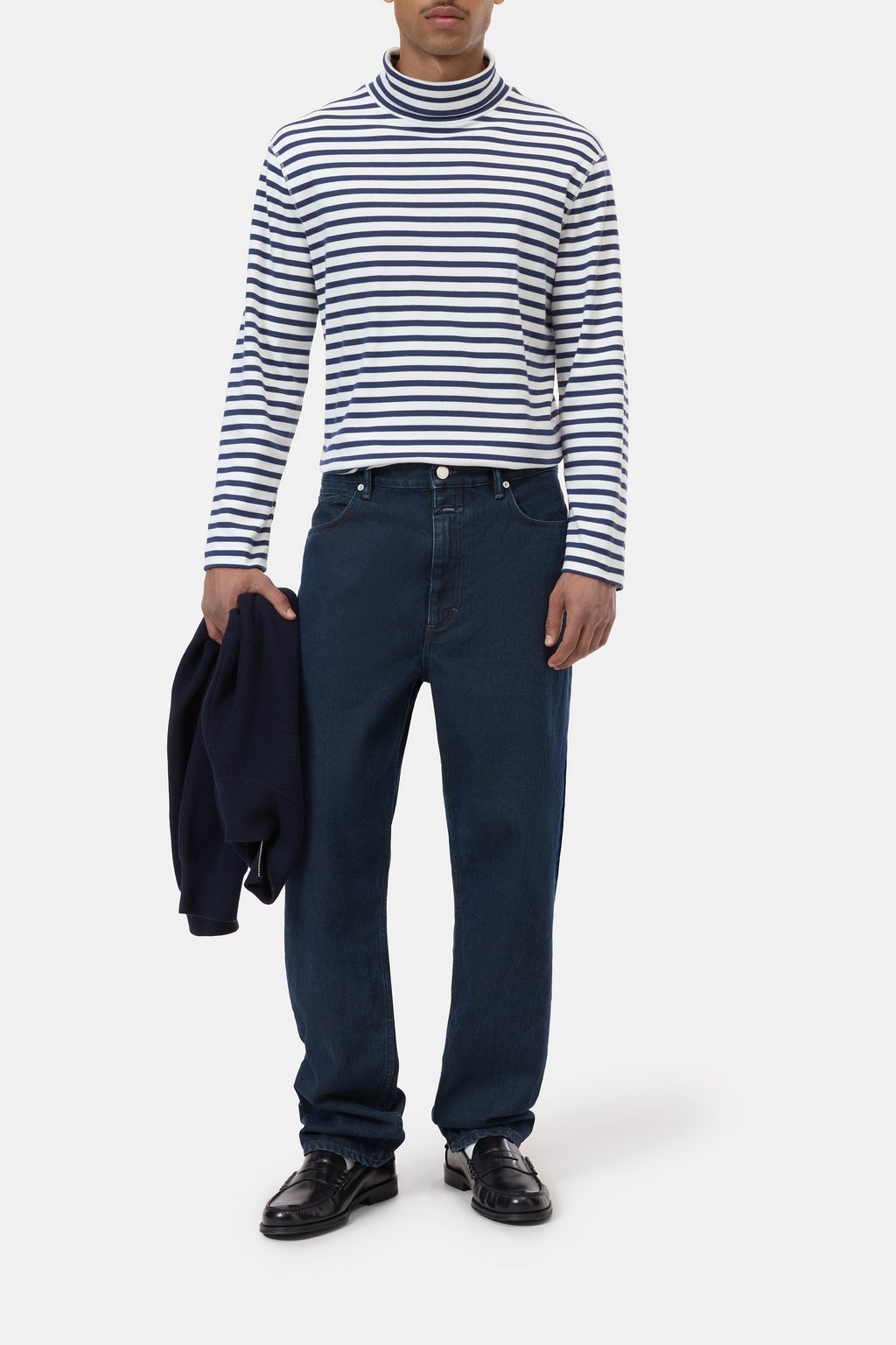 Rollkragen aus Baumwolle