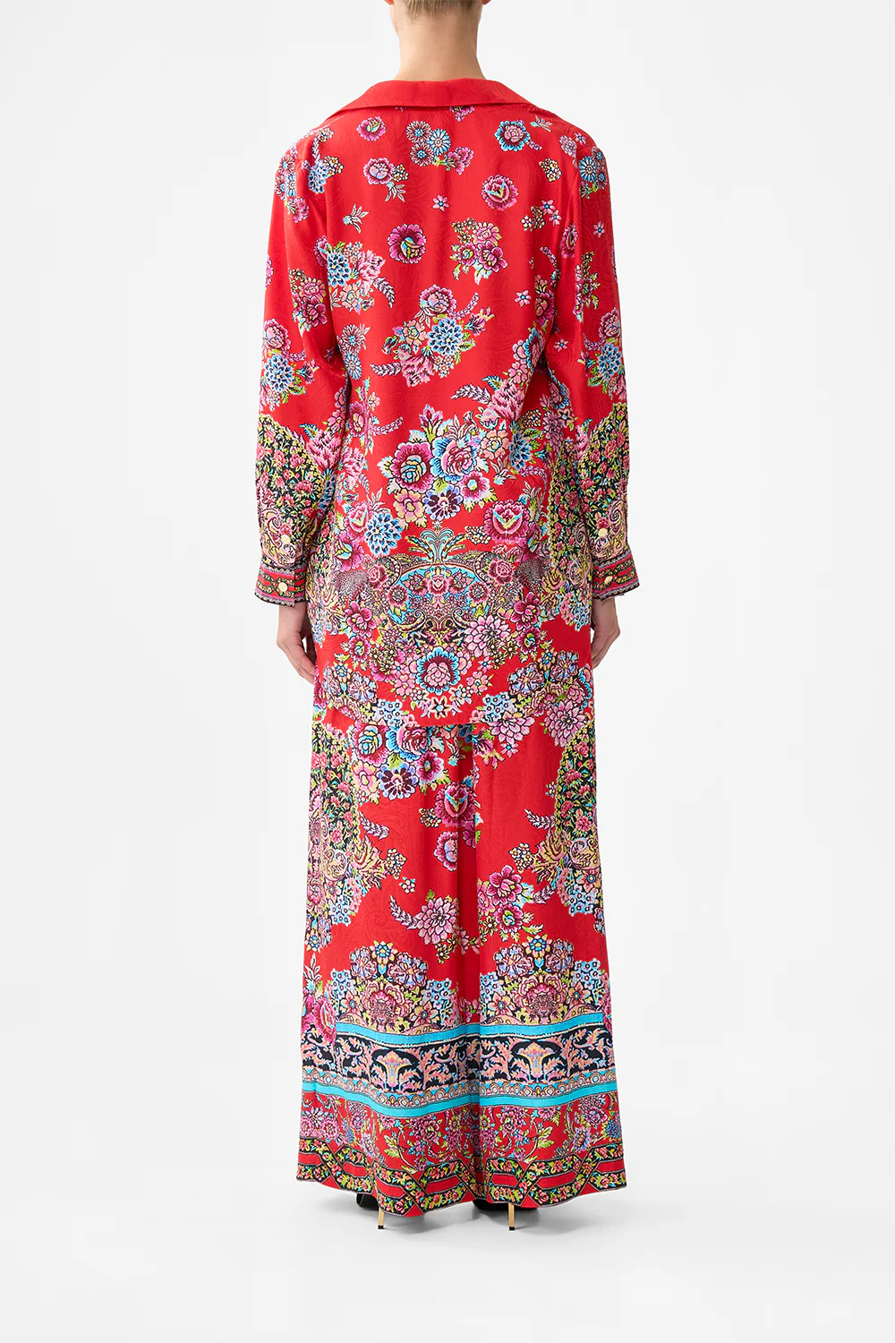 WIDE LEG WAISTED PANT ARTISANS OF ANATOLIA