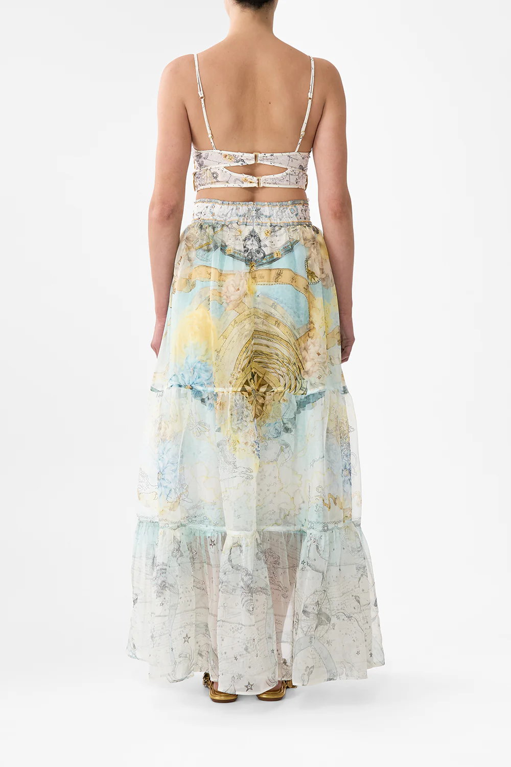 UNDERWIRE CORSET WITH ROULEAU RING TRIM MY LUCKY STARS