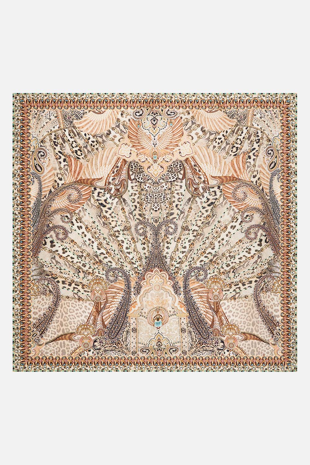 LARGE SQUARE SCARF THE THRONE ROOM