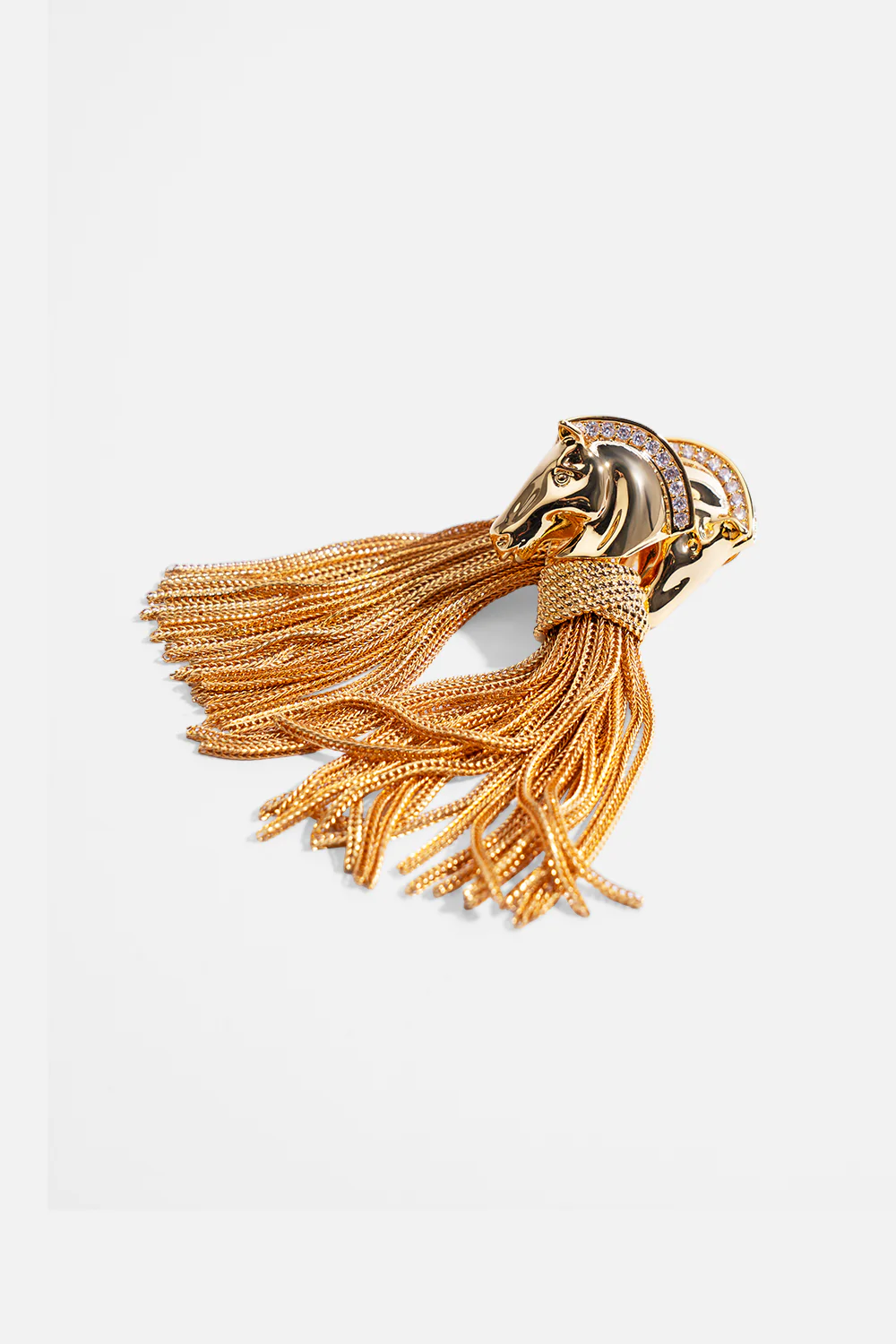 SAVAGE BEAUTY TASSEL EARRINGS GOLD