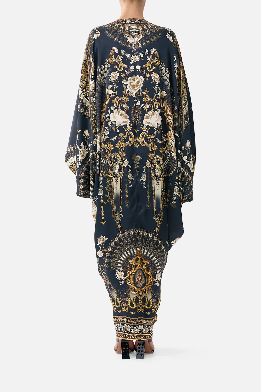 T SHAPE LONG KAFTAN FLAMENCO FOLKLORE