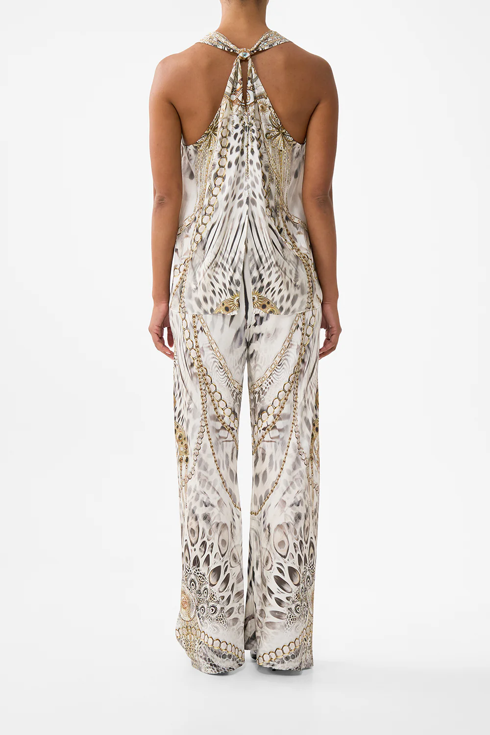 BIAS CUT DRAWSTRING PANT LADY LIONHEART