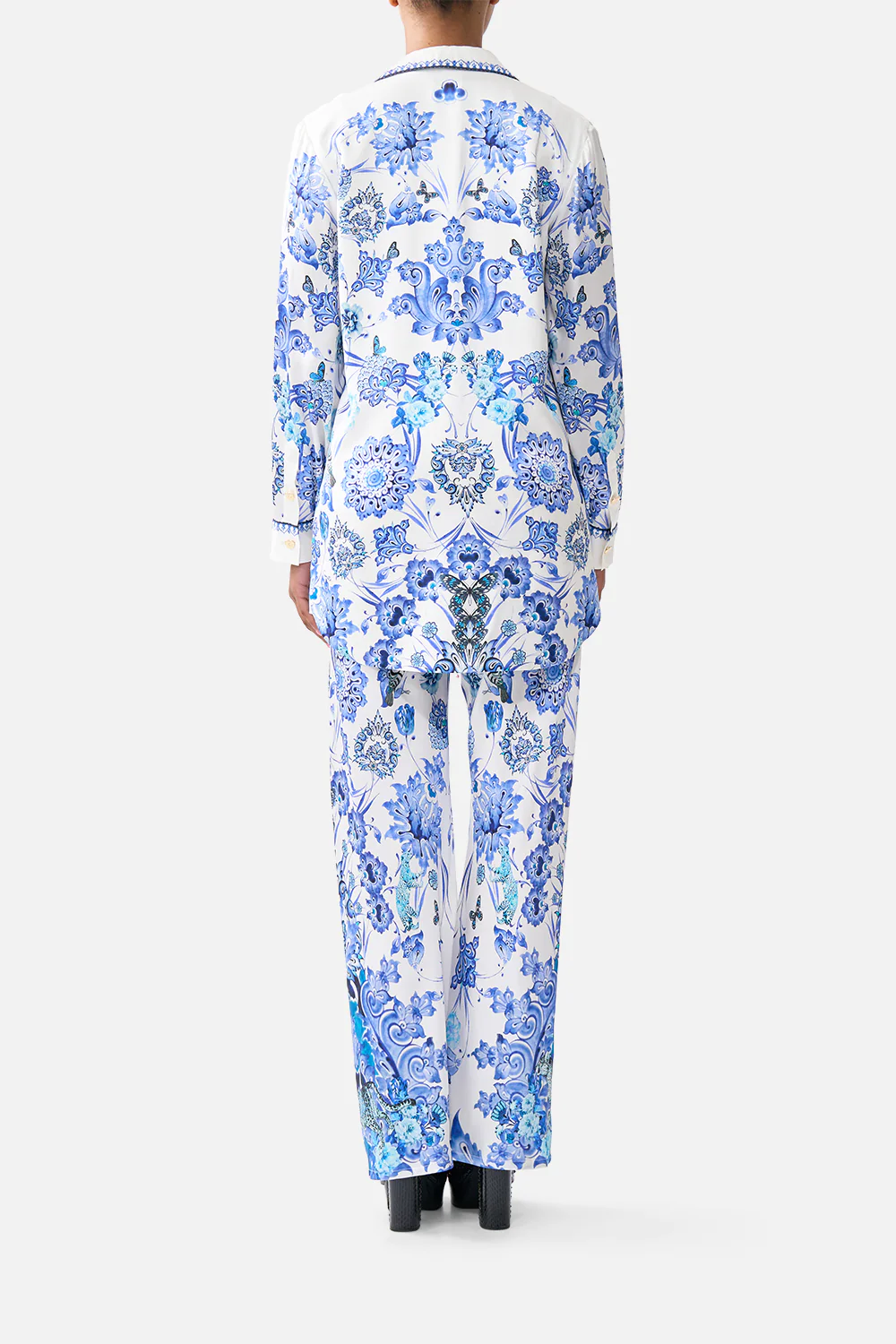 DOUBLE BREASTED SOFT JACKET ALL ABOUT THAT LACE