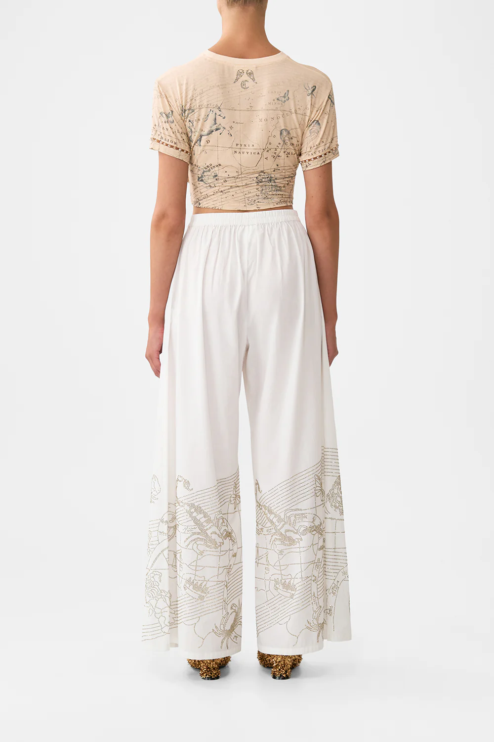 TUCK FRONT PANT HOUSE OF HOROSCOPES