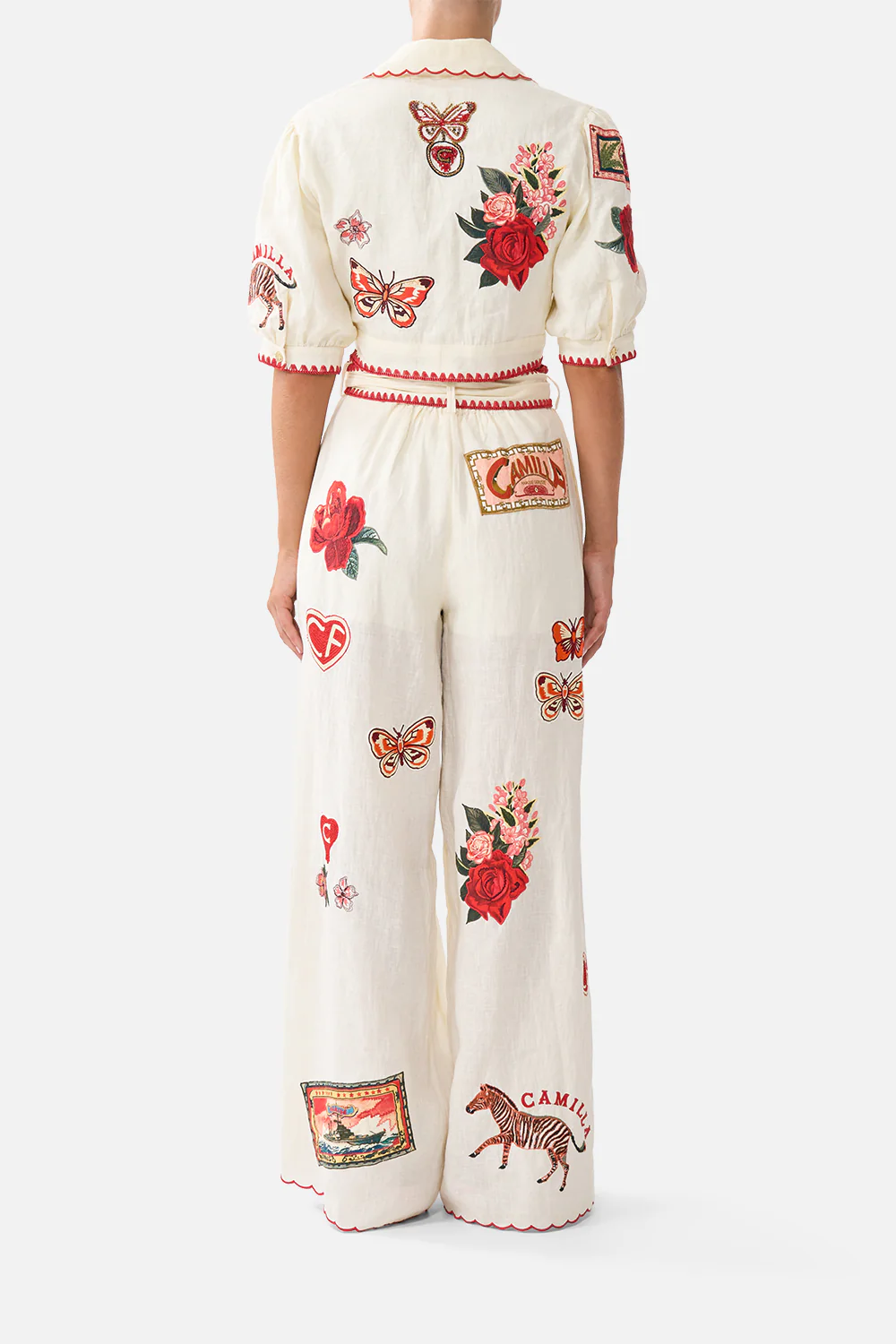 CROPPED TOP WITH TIE FRONT HIGH CLASS HOOKAH