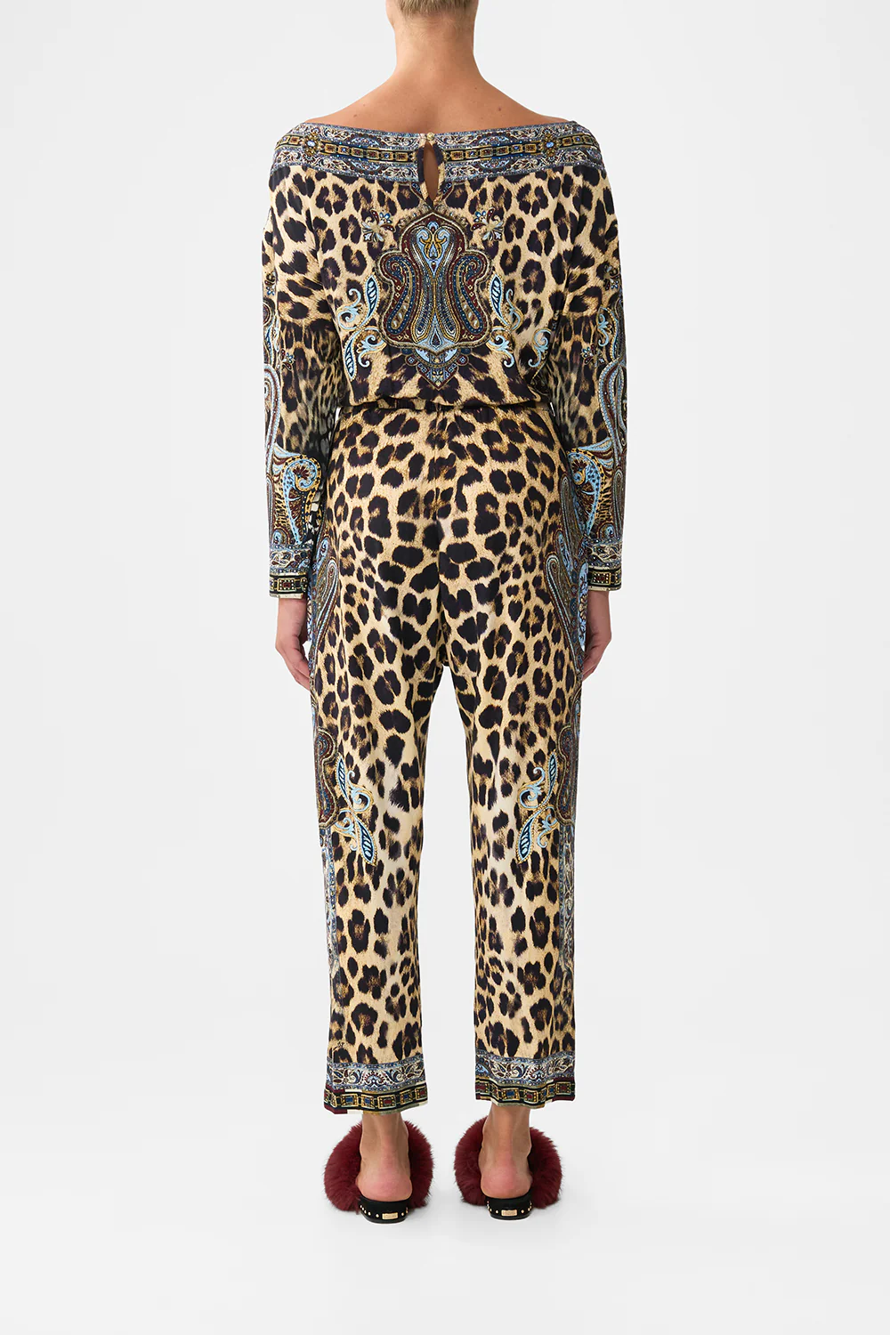 LOUNGE JERSEY JUMPSUIT ISTANBUL ANIMALIA