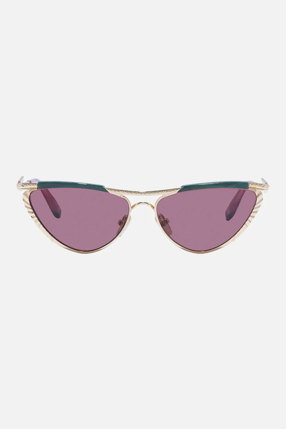 PYRAMID PARAMOUR SUNGLASSES EMERALD MARBLE