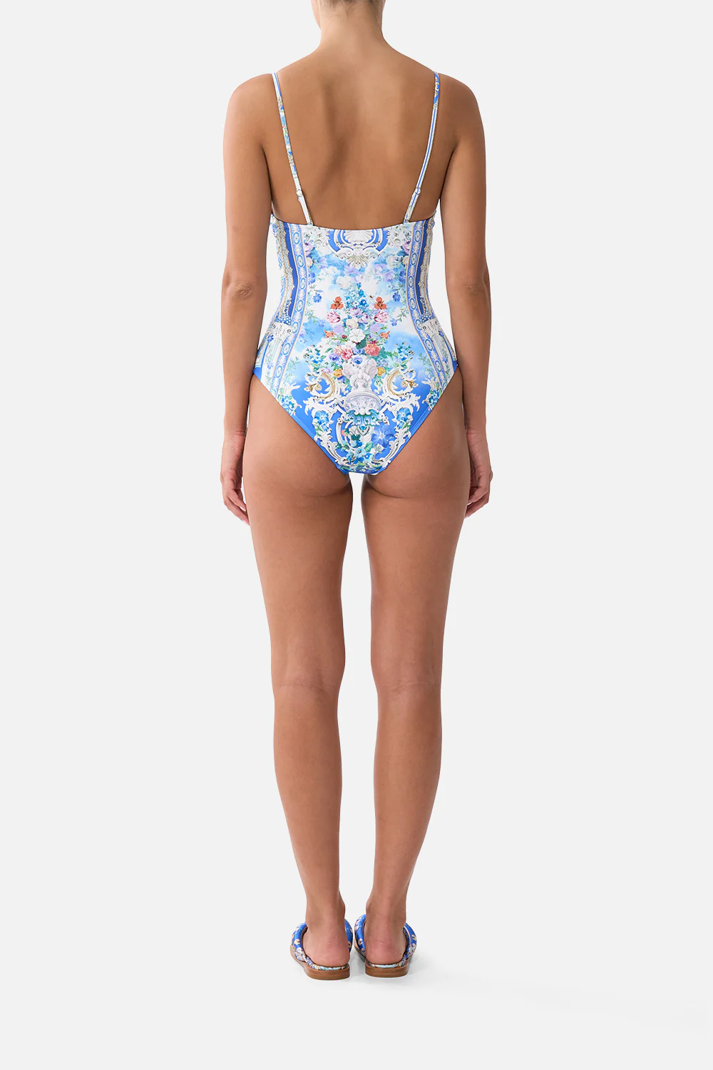 SOFT HIGH TRIANGLE UNDERWIRE ONE PIECE OTTOMAN OPULENCE