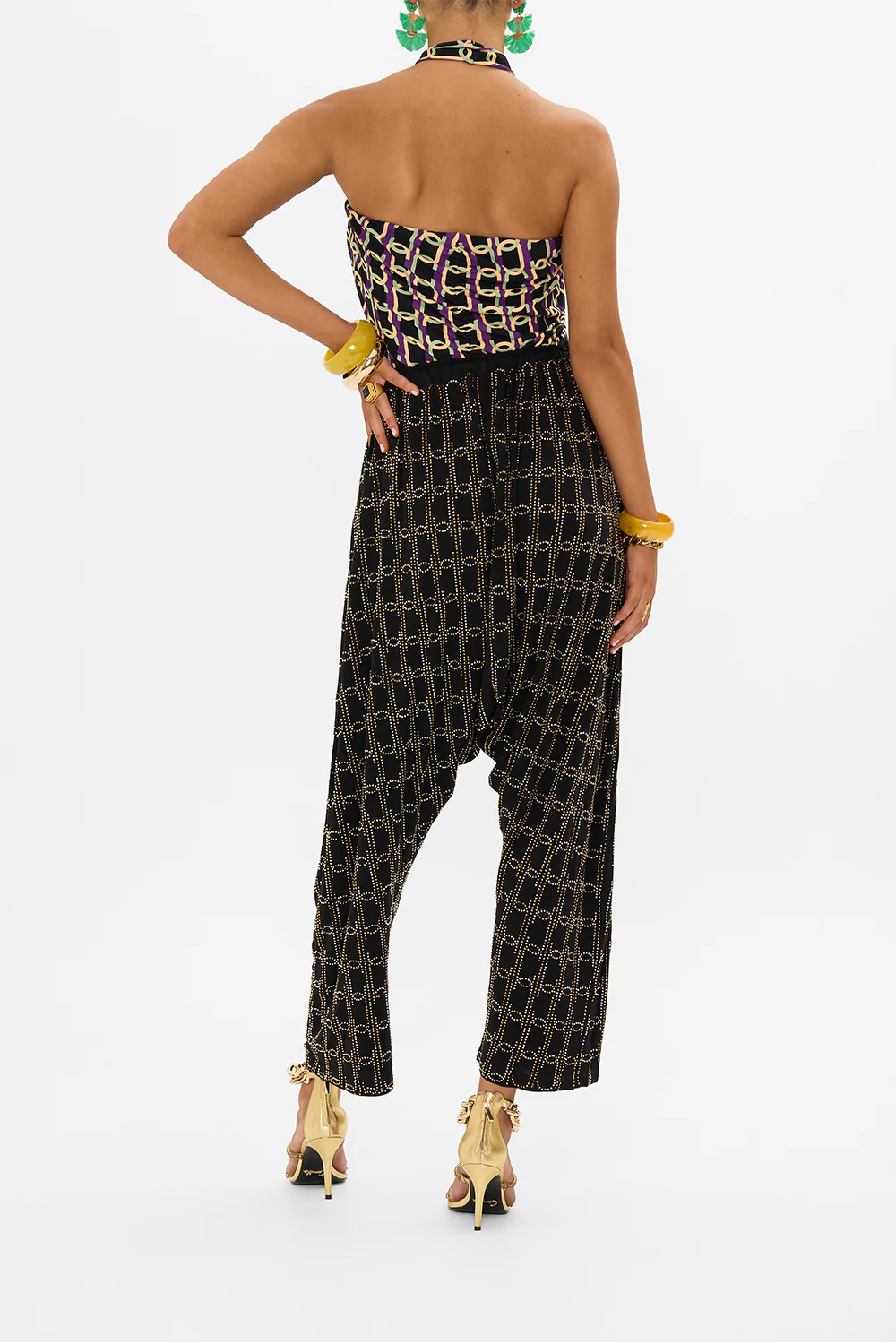 DRAPED JERSEY PANT FILM DIVA