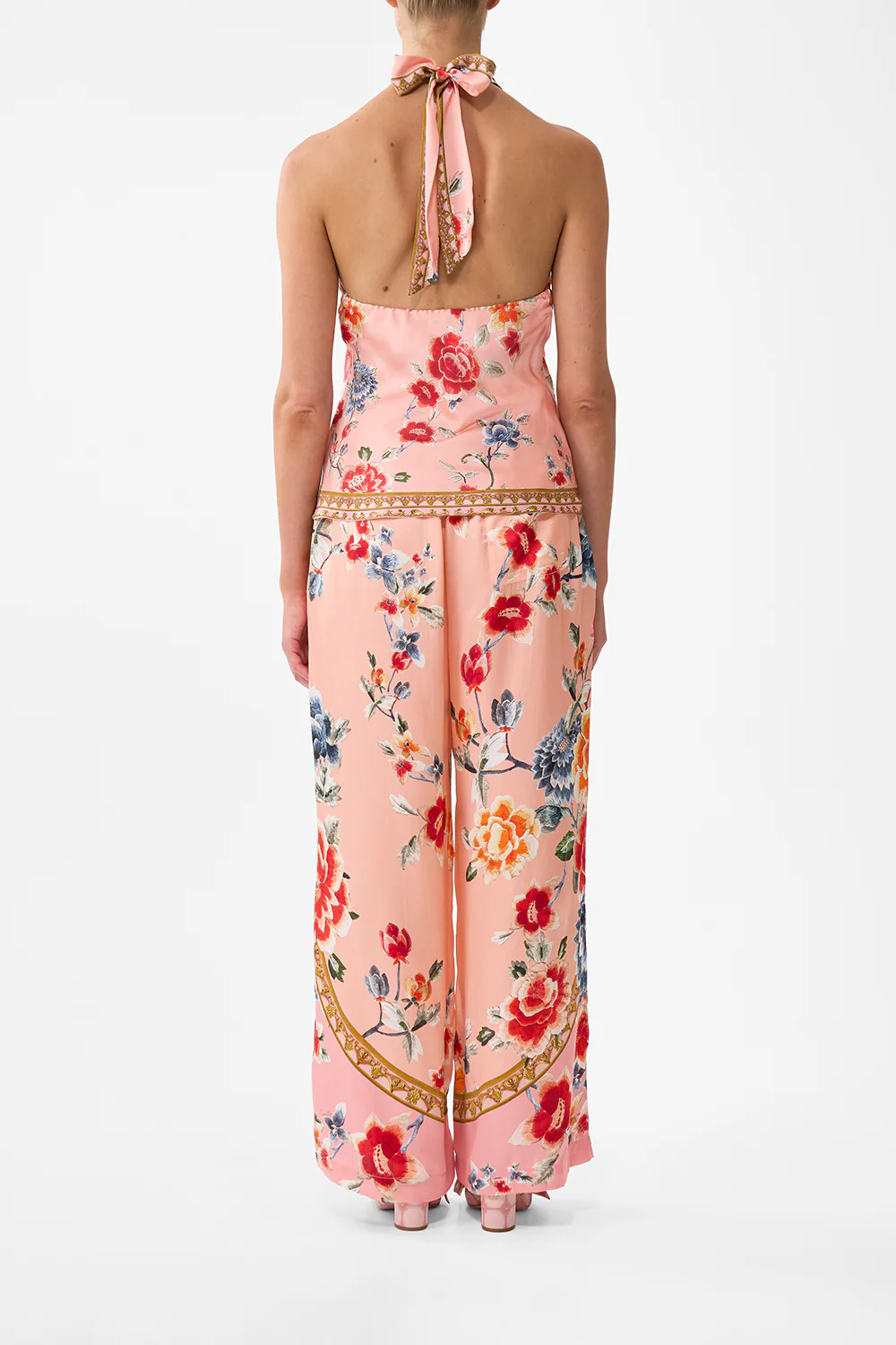 COWL NECK HALTER TOP MAJESTIC MILLA