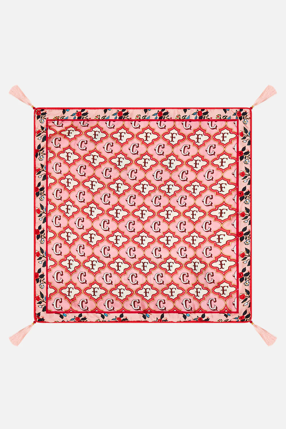 SMALL SQUARE CUSHION PINK PORTO