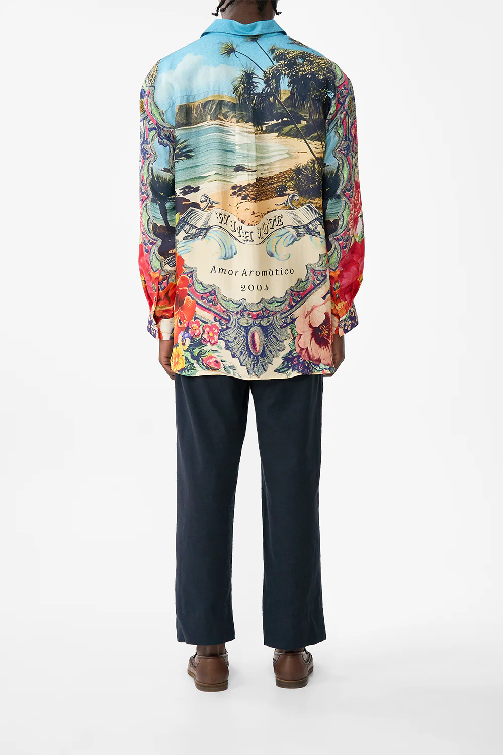 LONG SLEEVE OVERSIZED SHIRT BATHING BOMBSHELL