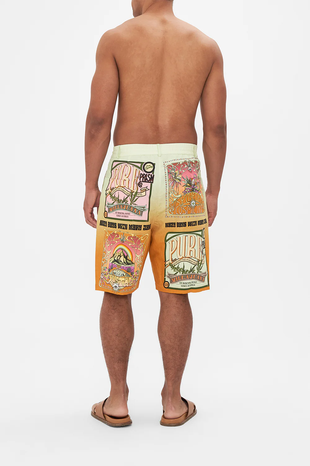 MID LENGTH WALK SHORT LETS CHASE RAINBOWS