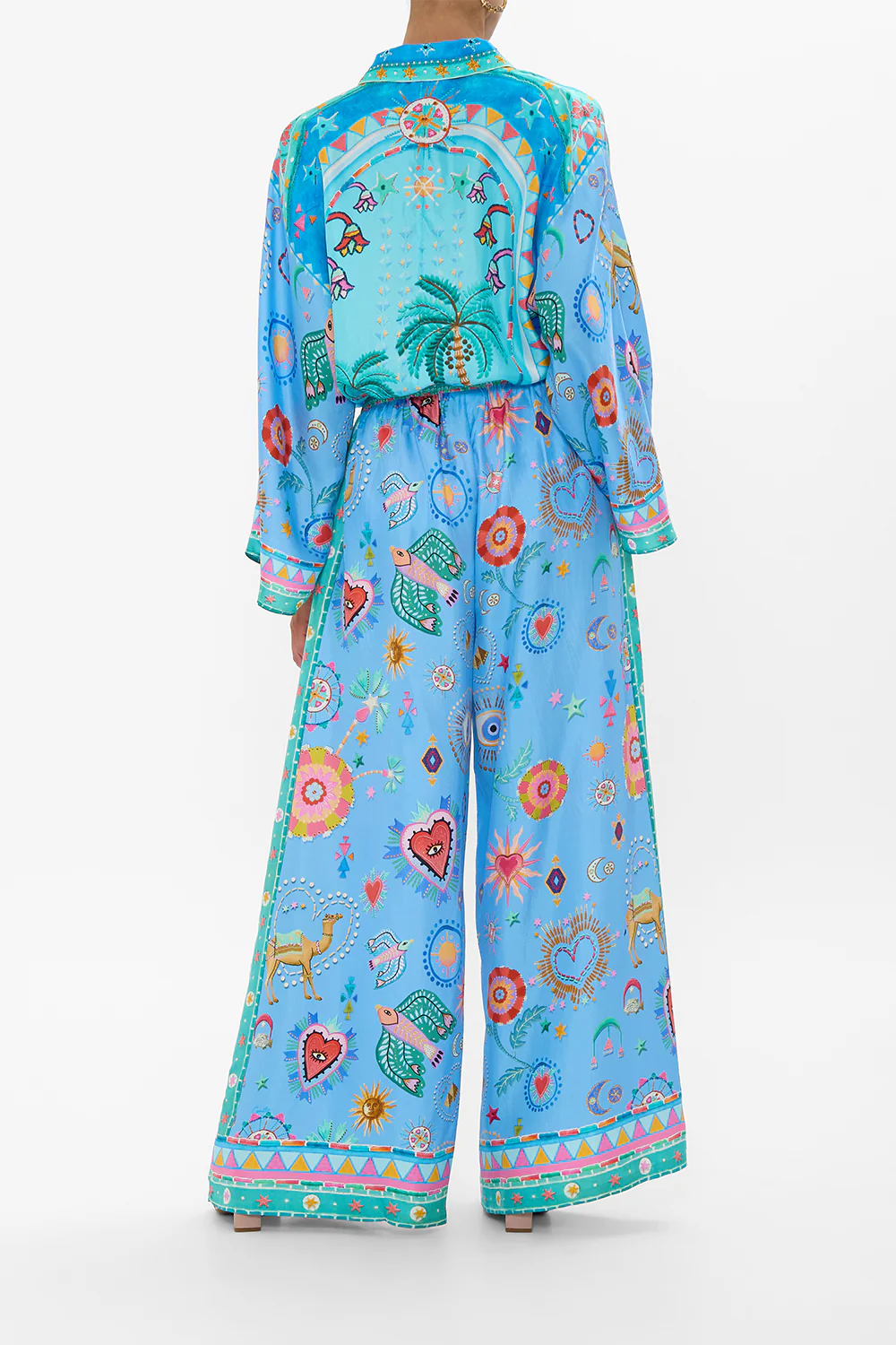 TUCK FRONT PANT A PAINTED VILLAGE