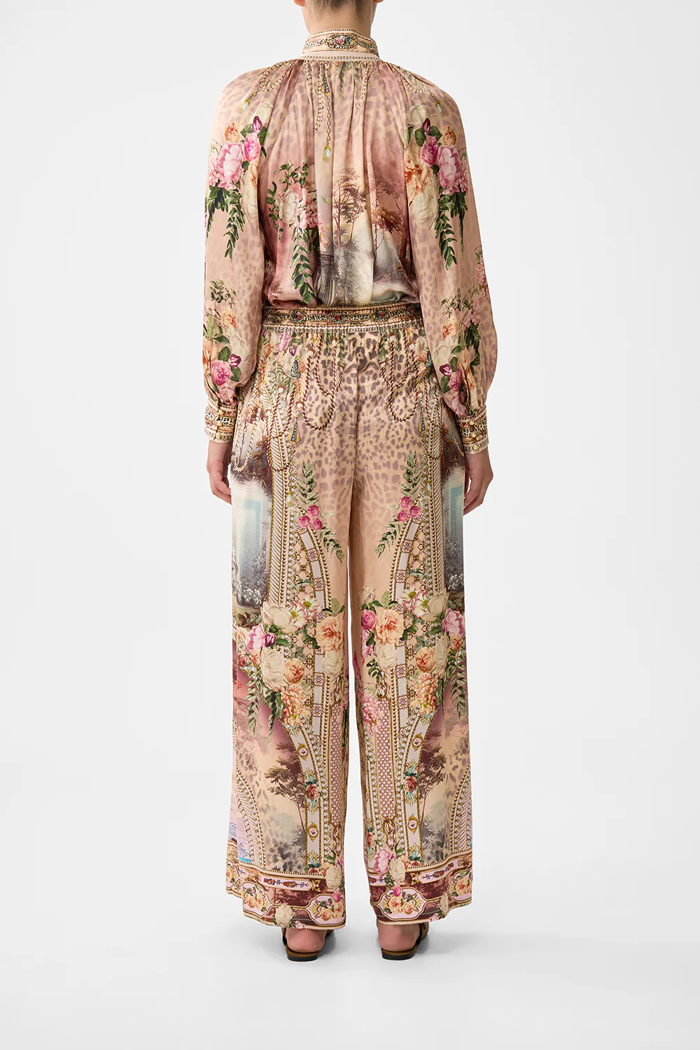 STRAIGHT LEG PANT WATERCOLOUR WONDERLAND