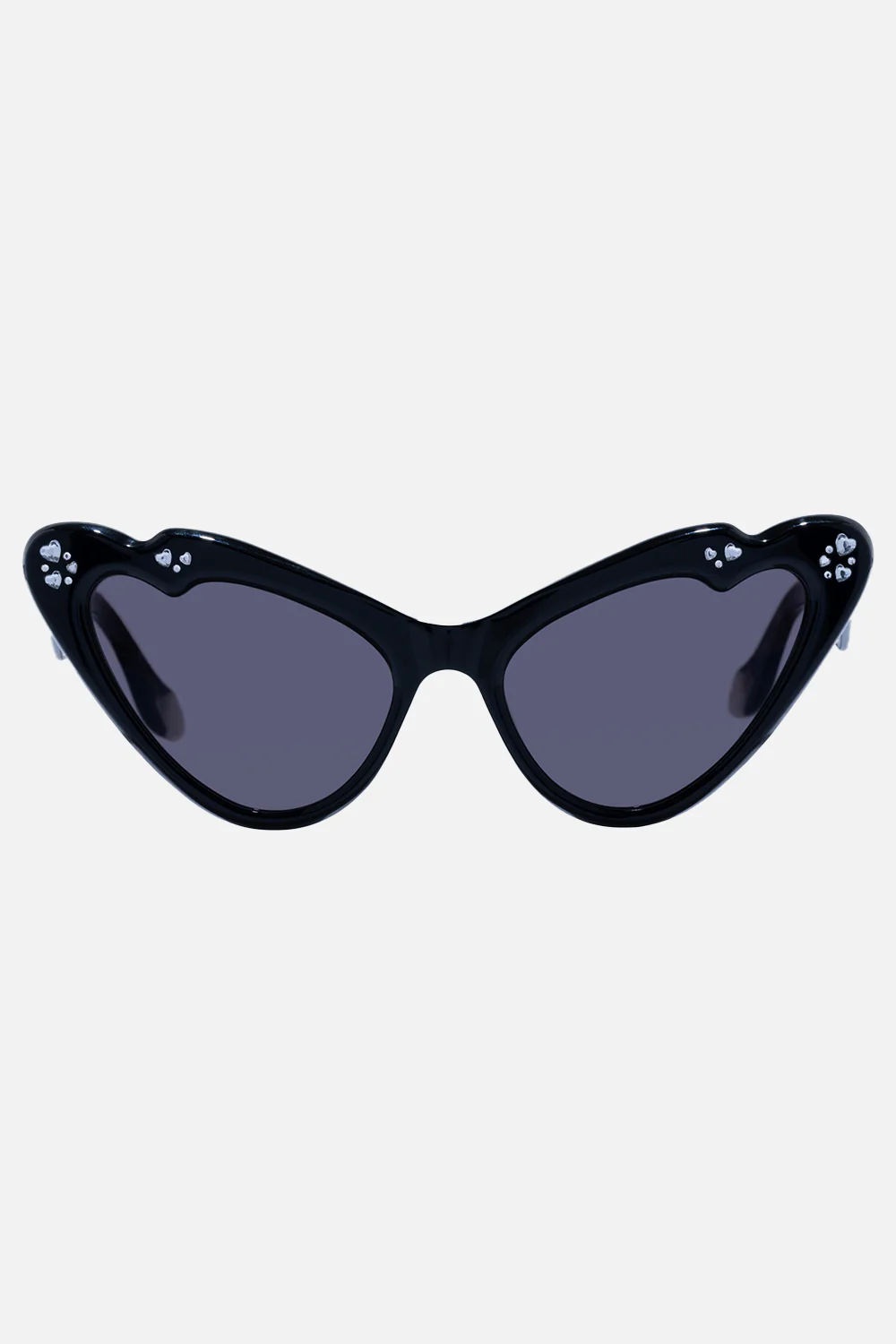 FLUTTERBY SUNGLASSES SOLID BLACK