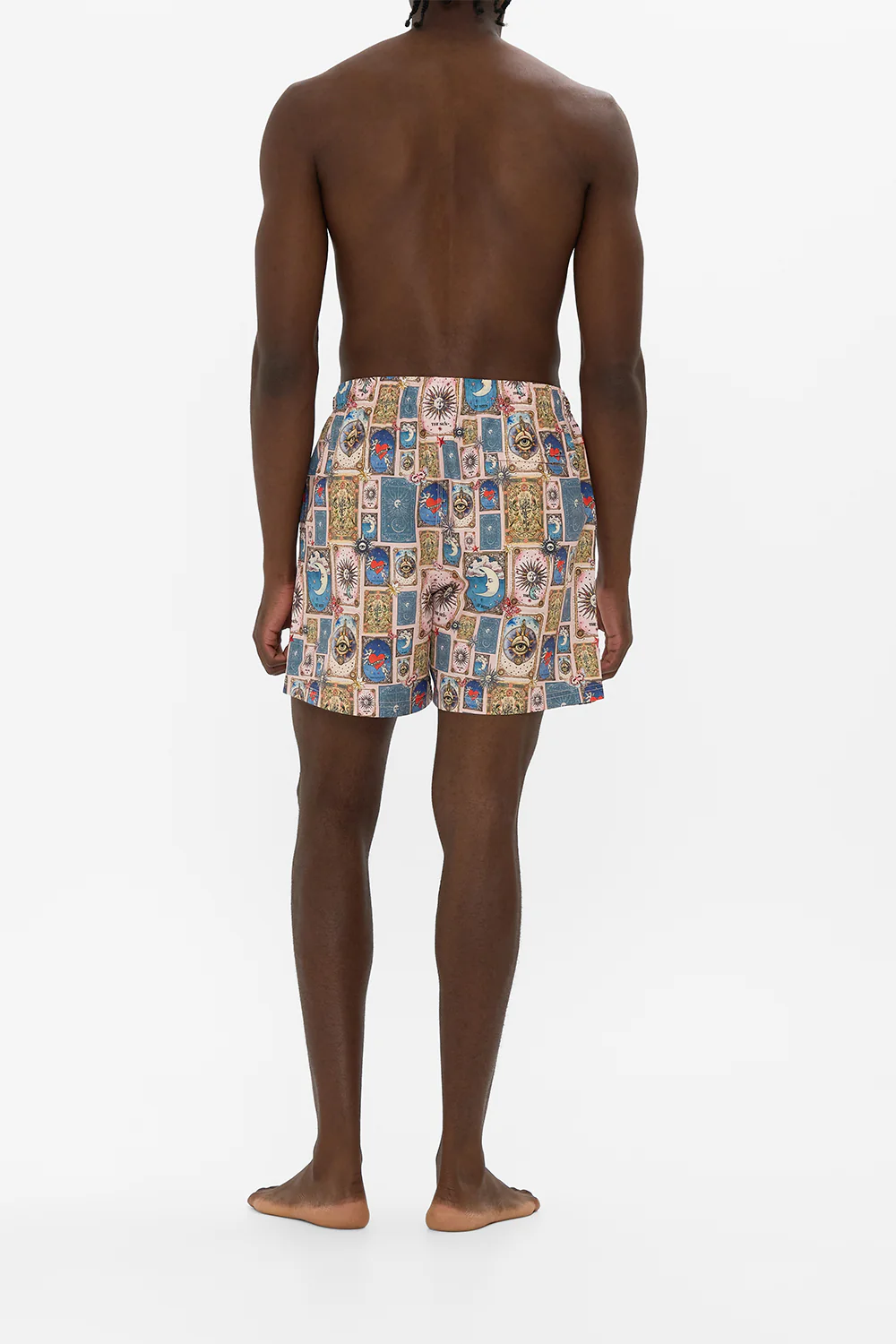 MID LENGTH BOARDSHORT WITH ELASTIC WAIST HOUSE OF HOROSCOPES