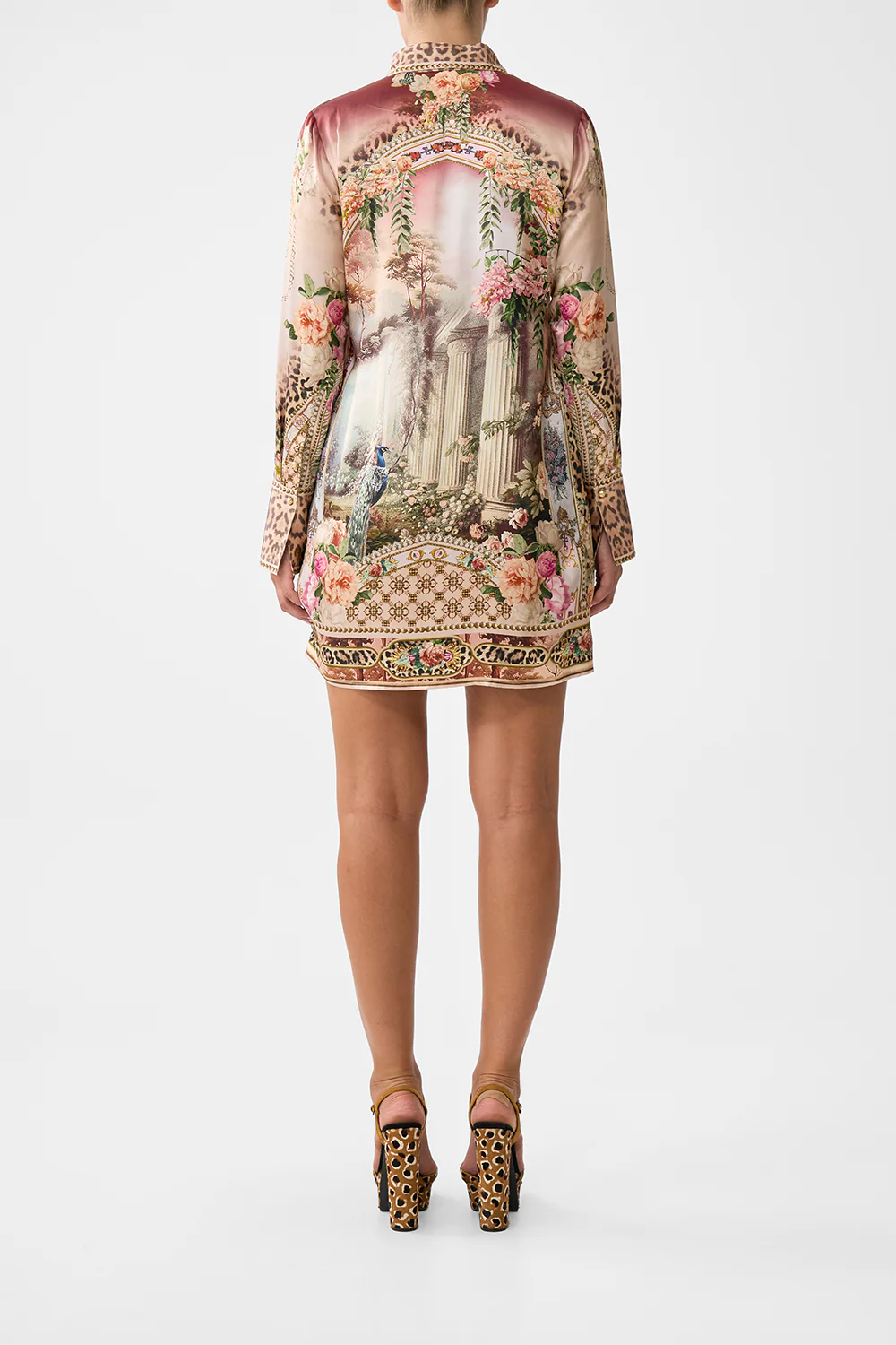 MINI SHIRT DRESS WATERCOLOUR WONDERLAND
