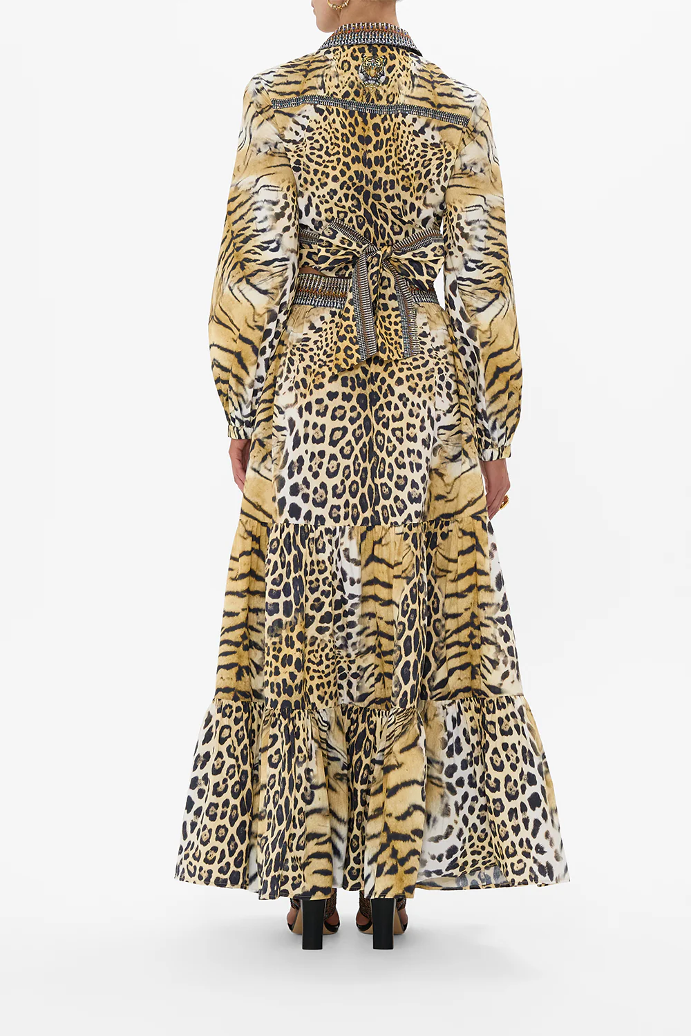 CROPPED WRAP SHIRT JAGUAR