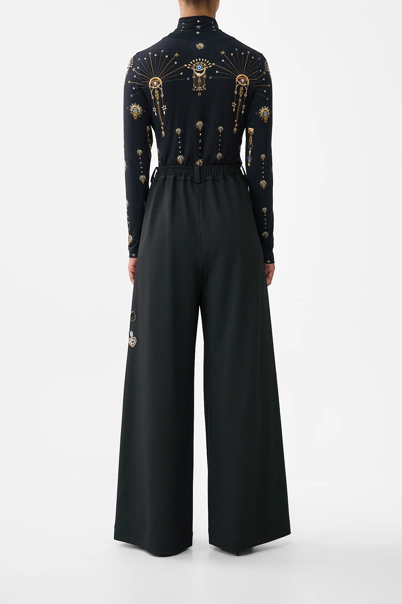 WIDE LEG WAISTED PANT AMULETS AND ALCHEMY