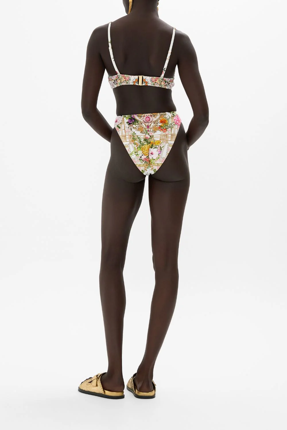 HIGH WAIST CHEEKY PANT EGYPTIAN ROSE