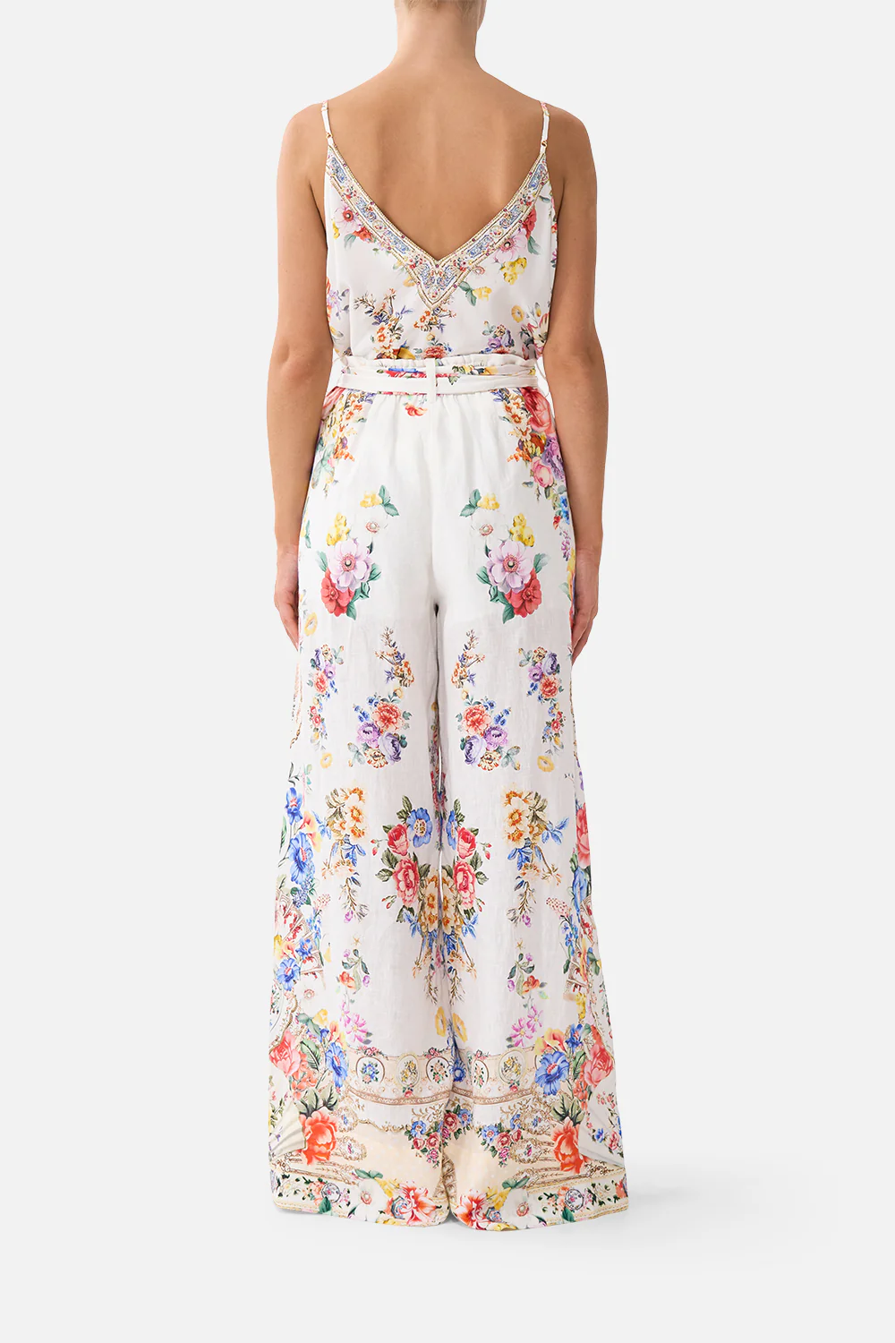 SCARF BELT WIDE LEG PANT I LEFT MY HEART IN GRANADA