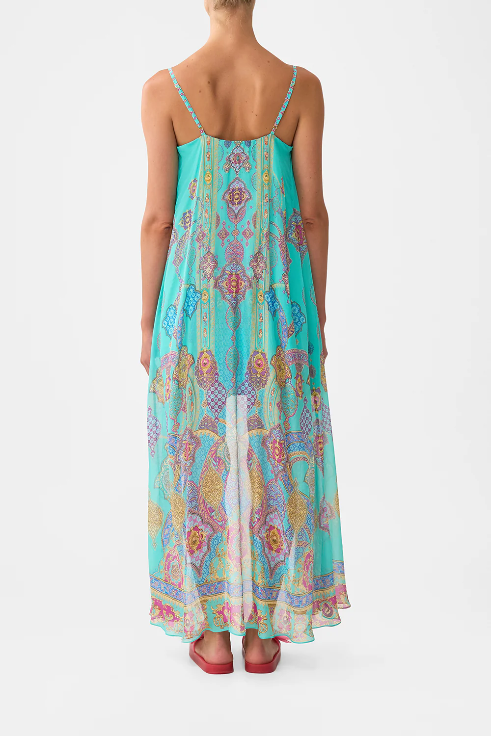 MINI DRESS WITH LONG OVERLAY THE CONCUBINES CORRIDOR