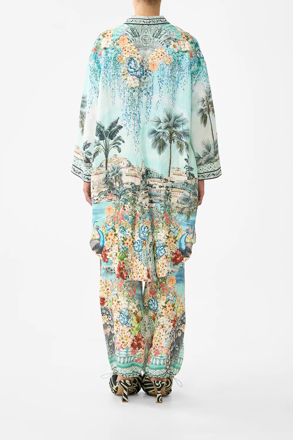 RELAXED HIGH LOW SHIRT DRESS BALEARIC BEBÉ