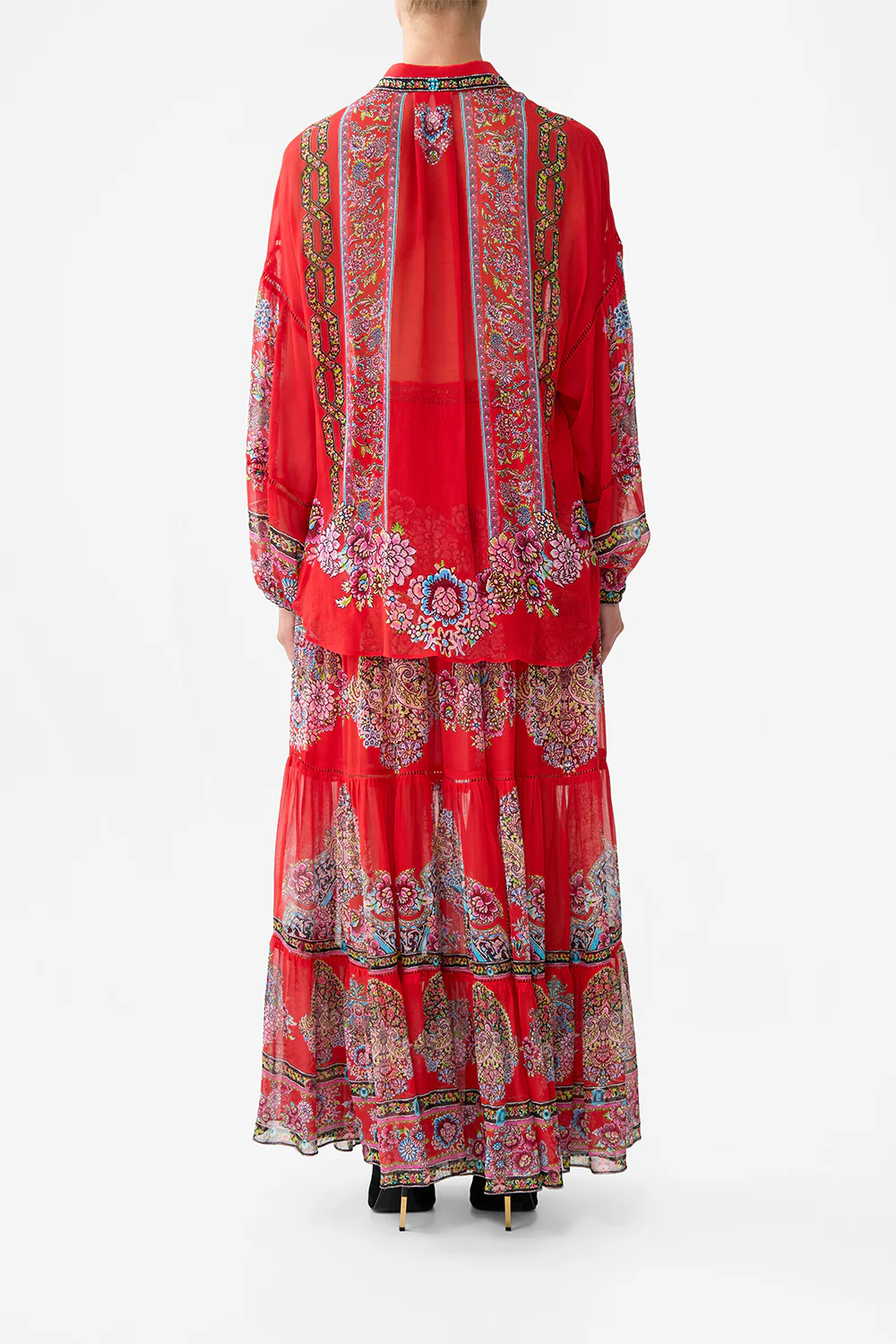 BALLOON SLEEVE BLOUSE ARTISANS OF ANATOLIA