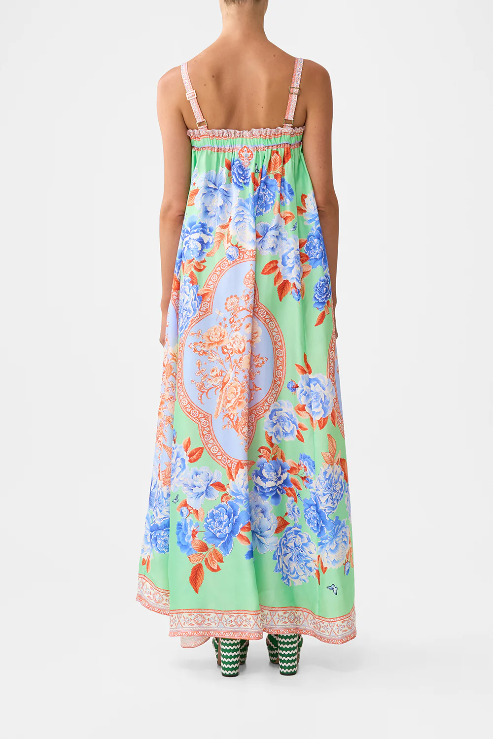 WIDE STRAP SUNDRESS TOPKAPI POP