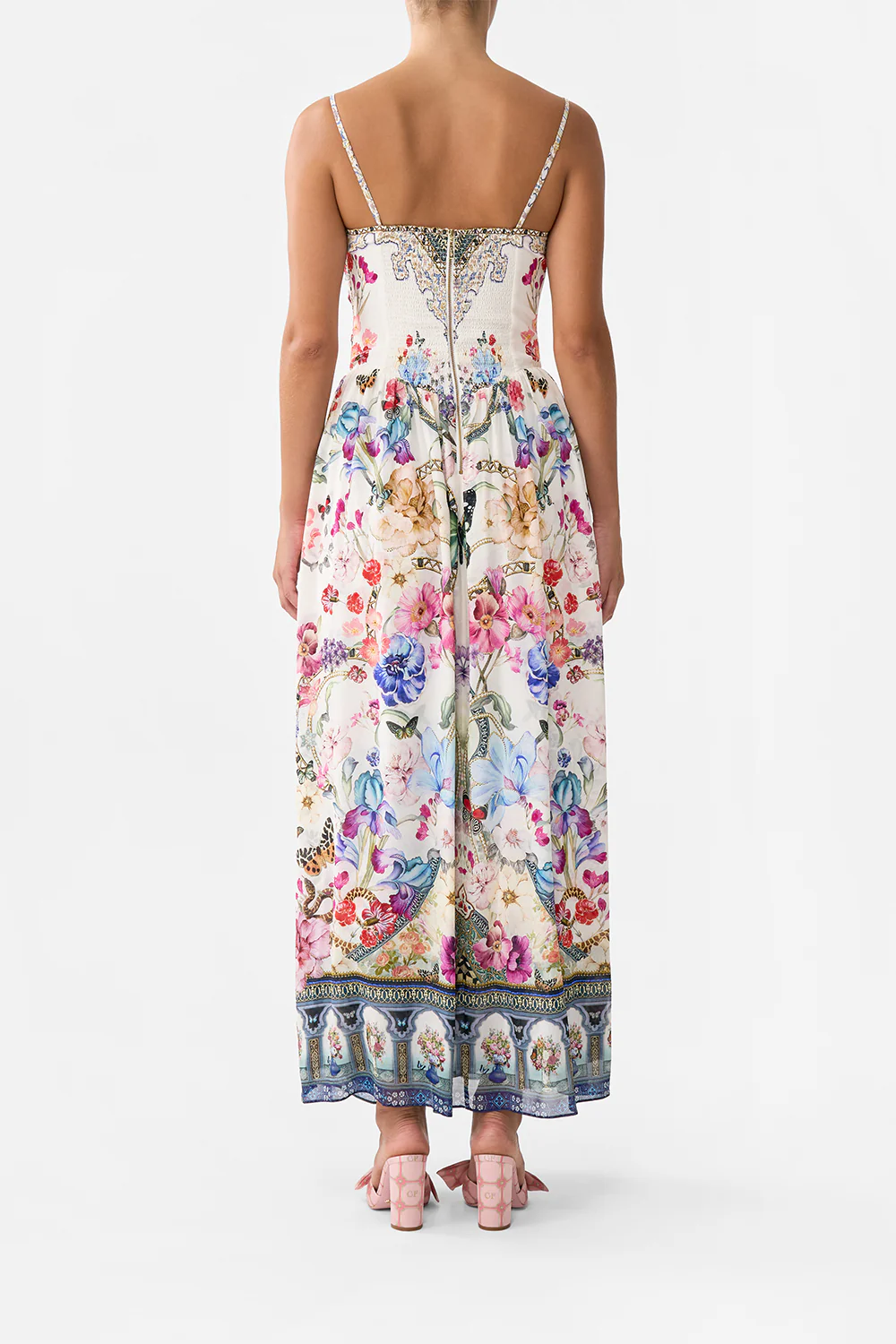 DOUBLE TIE FRONT DRESS MONSERRATE MAGIC