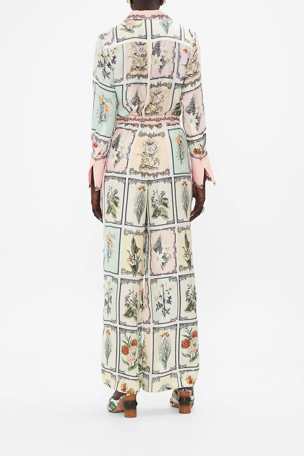 MINIMAL WIDE LEG PANT LONG LIVE LETTERPRESS