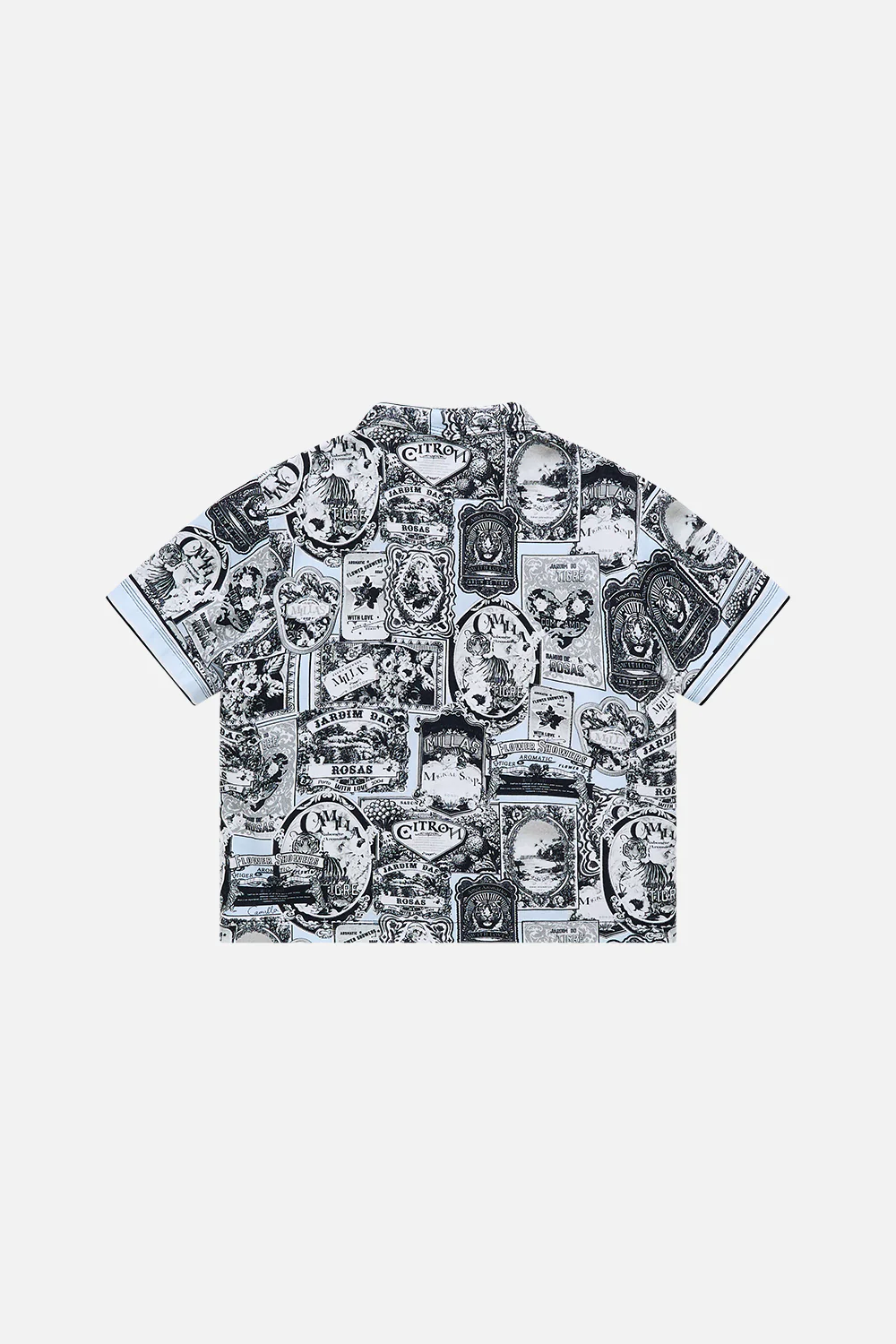 BOYS SHORT SLEEVE CABANA SHIRT 4-10 FLOWER SHOWERS