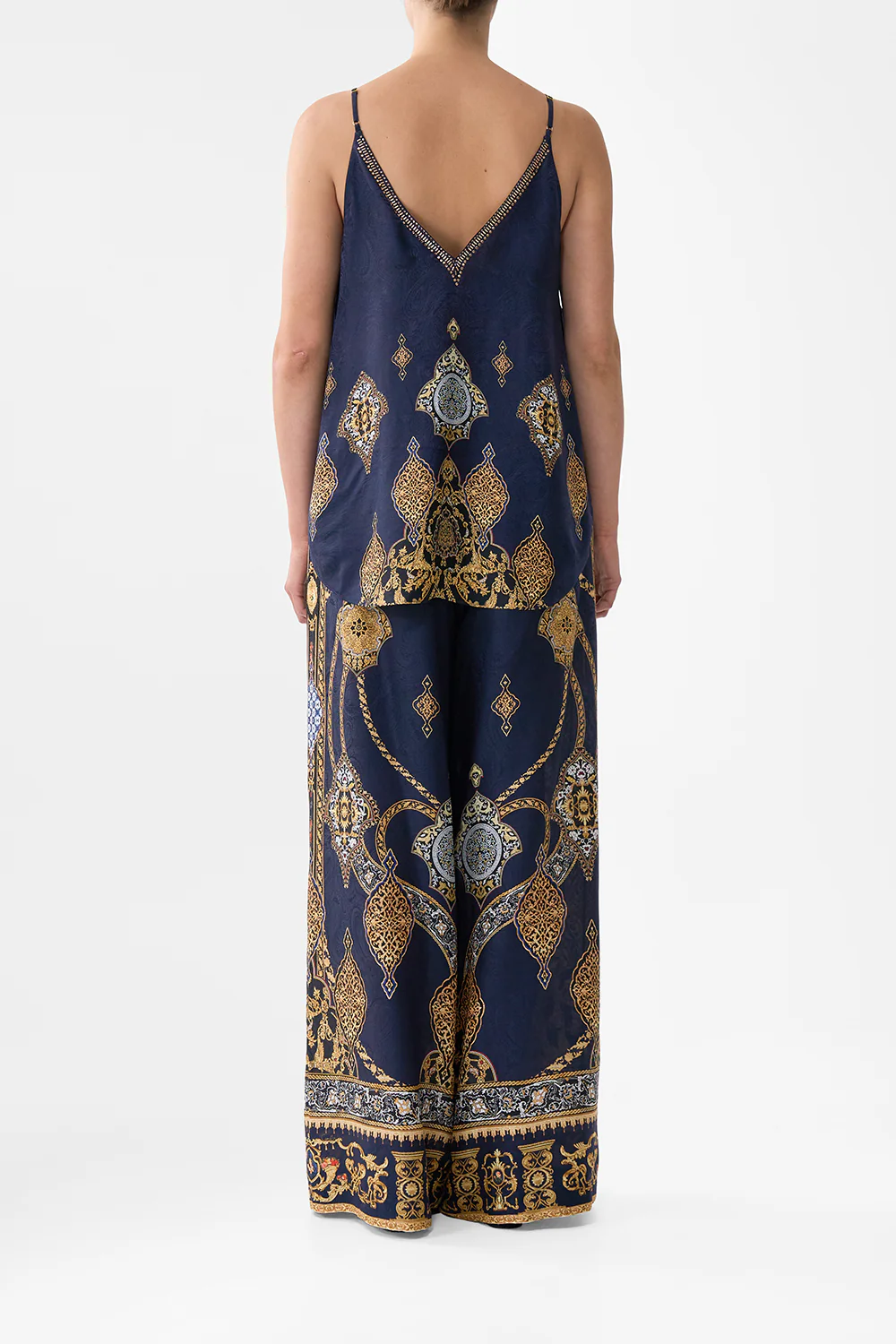 WIDE LEG WAISTED PANT THE IMPERIAL GATE