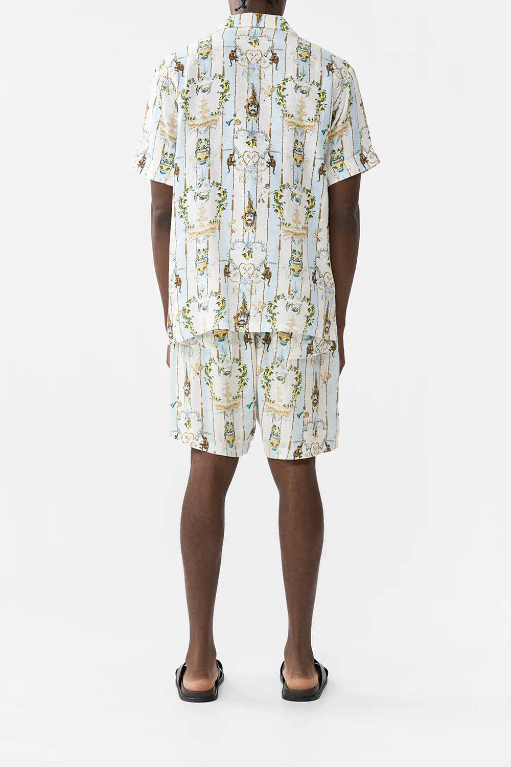 SHORT SLEEVE CABANA SHIRT VENUS ON A VESPA