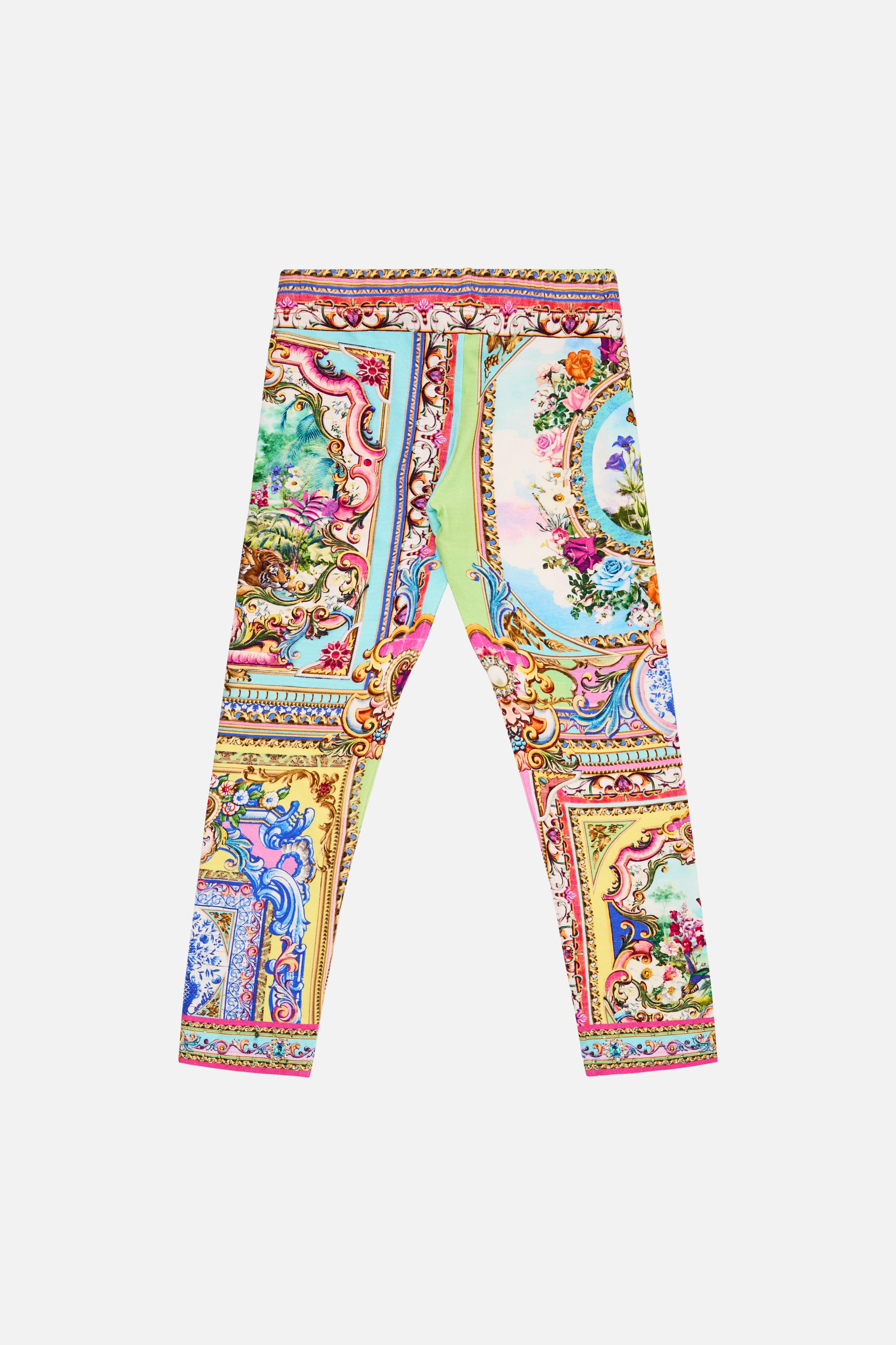 KIDS LEGGINGS WITH ELASTIC WAIST 12-14 SPIRIT OF SANTA MARIA