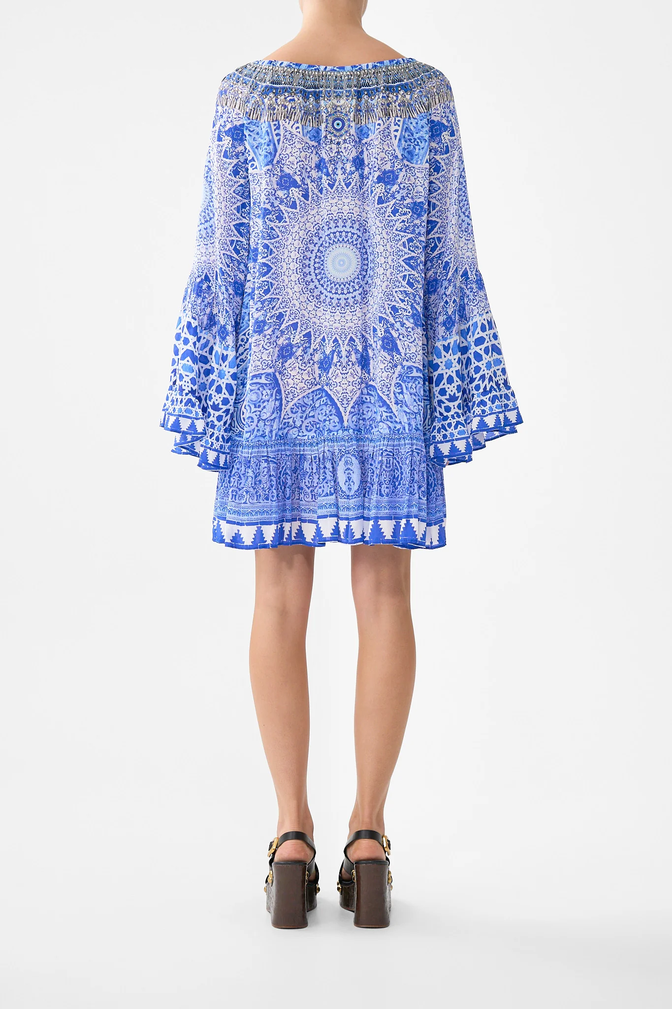 A-LINE FRILL DRESS THE BOSPHOROUS