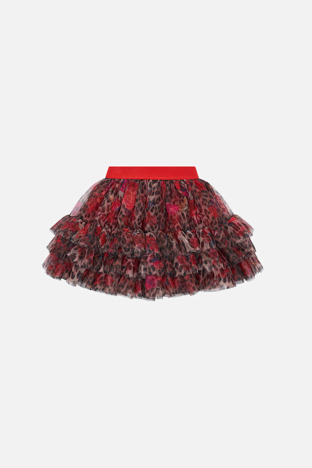 KIDS TUTU FRILL SKIRT 4-10 HEART LIKE A WILDFLOWER