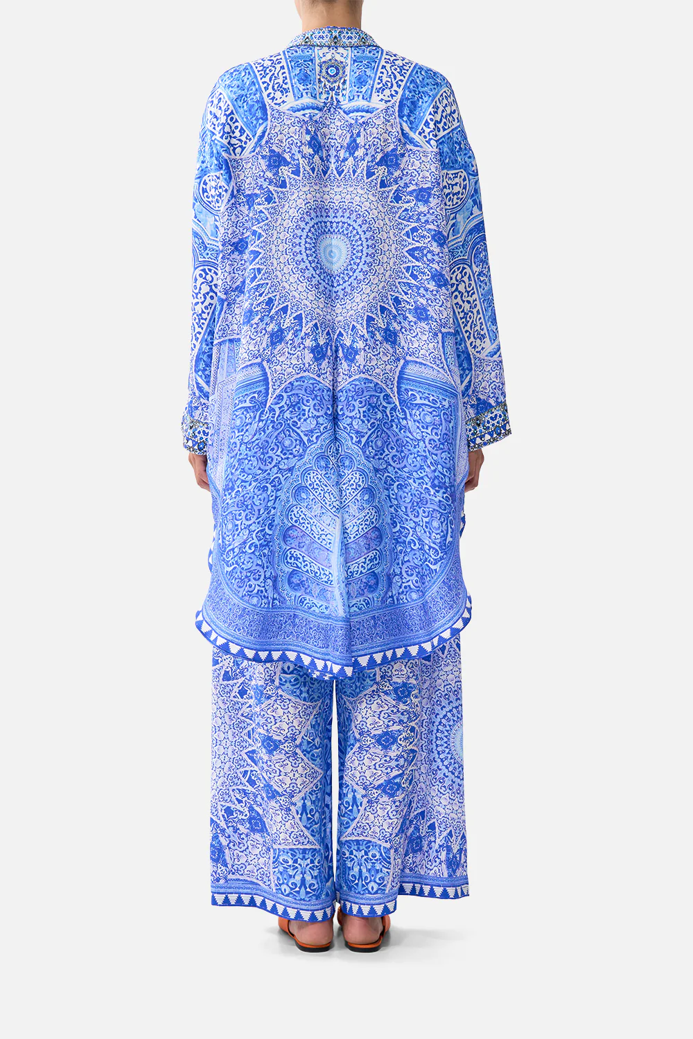 RELAXED HIGH LOW SHIRT DRESS THE BOSPHOROUS