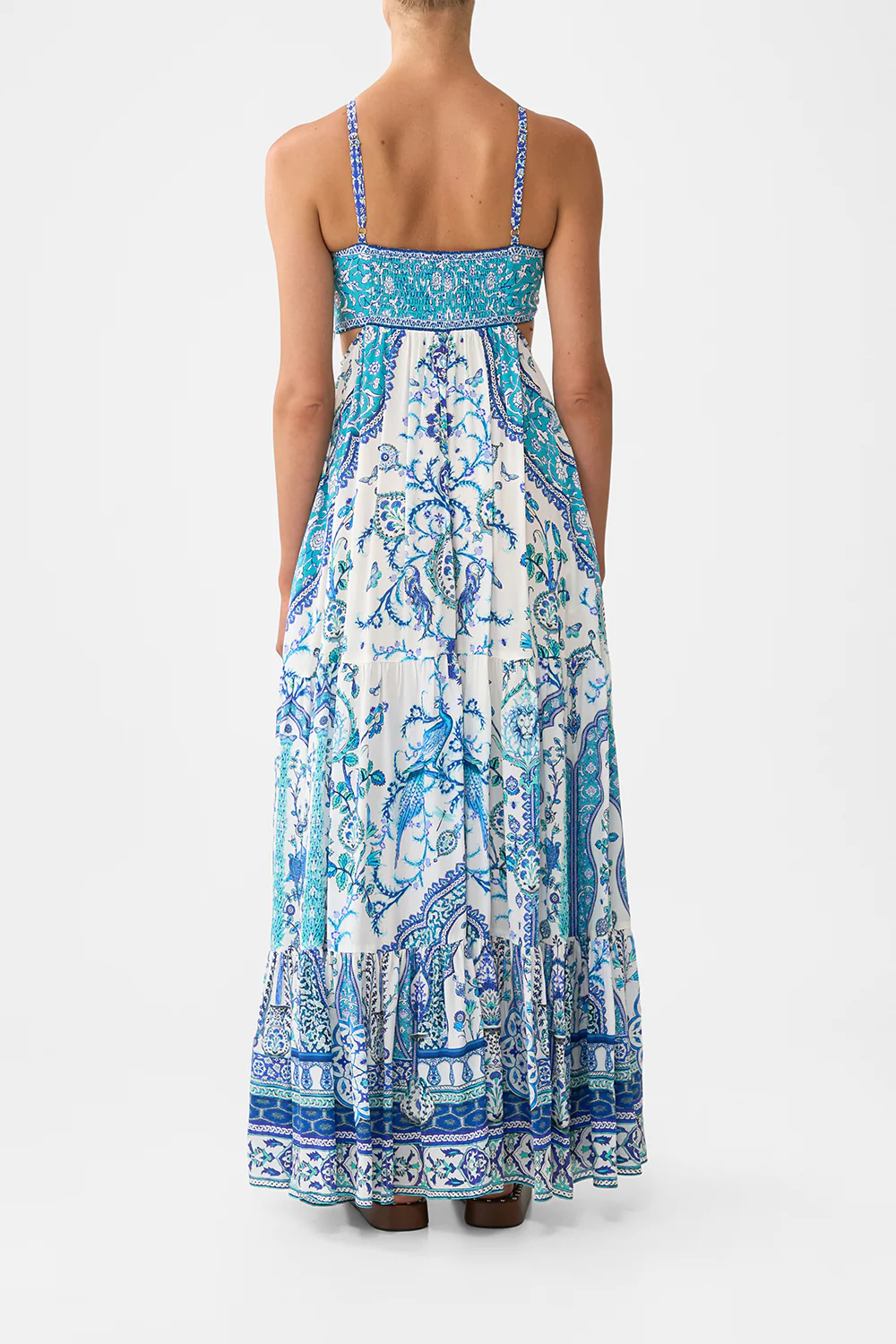 GATHERED CUT OUT DRESS ISNIK LULLABY