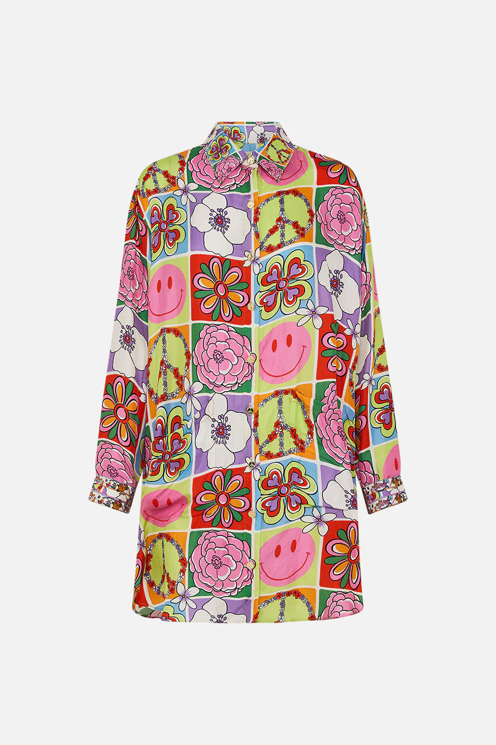 SHIRT TUNIC WITH POCKETS COSMIC PRAIRIE