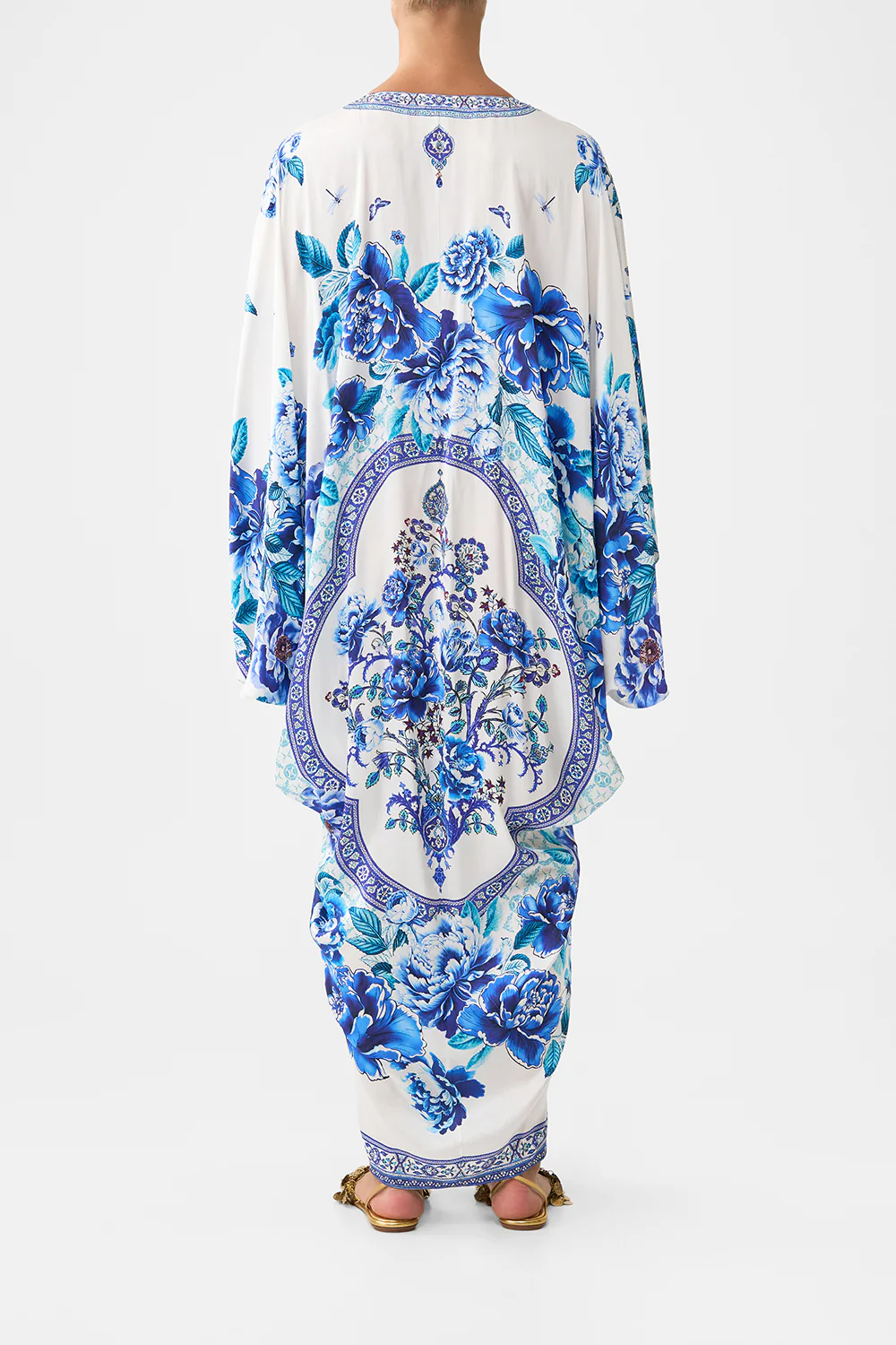 T SHAPE LONG KAFTAN A CERAMIC GARDEN