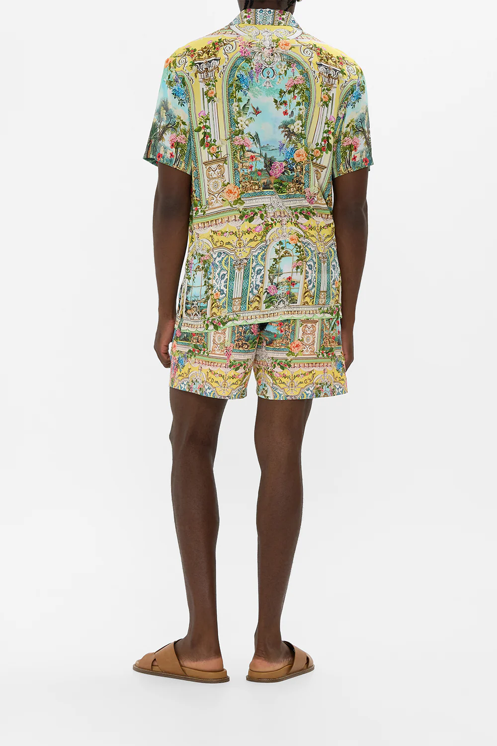 SHORT SLEEVE CAMP COLLARED SHIRT TALES OF TOPKAPI PALACE